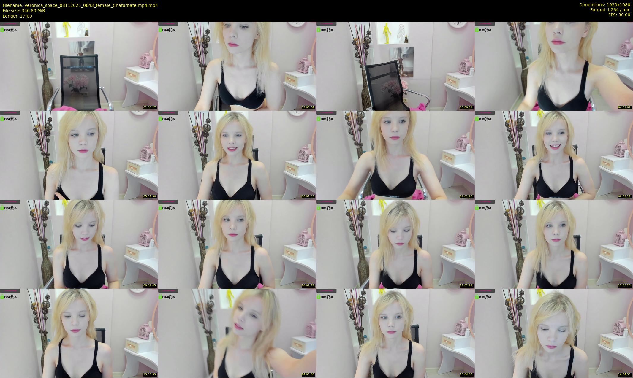 veronica_space — 17 minute Chaturbate female cam show recording, 1080p, Nov 3, 2021
