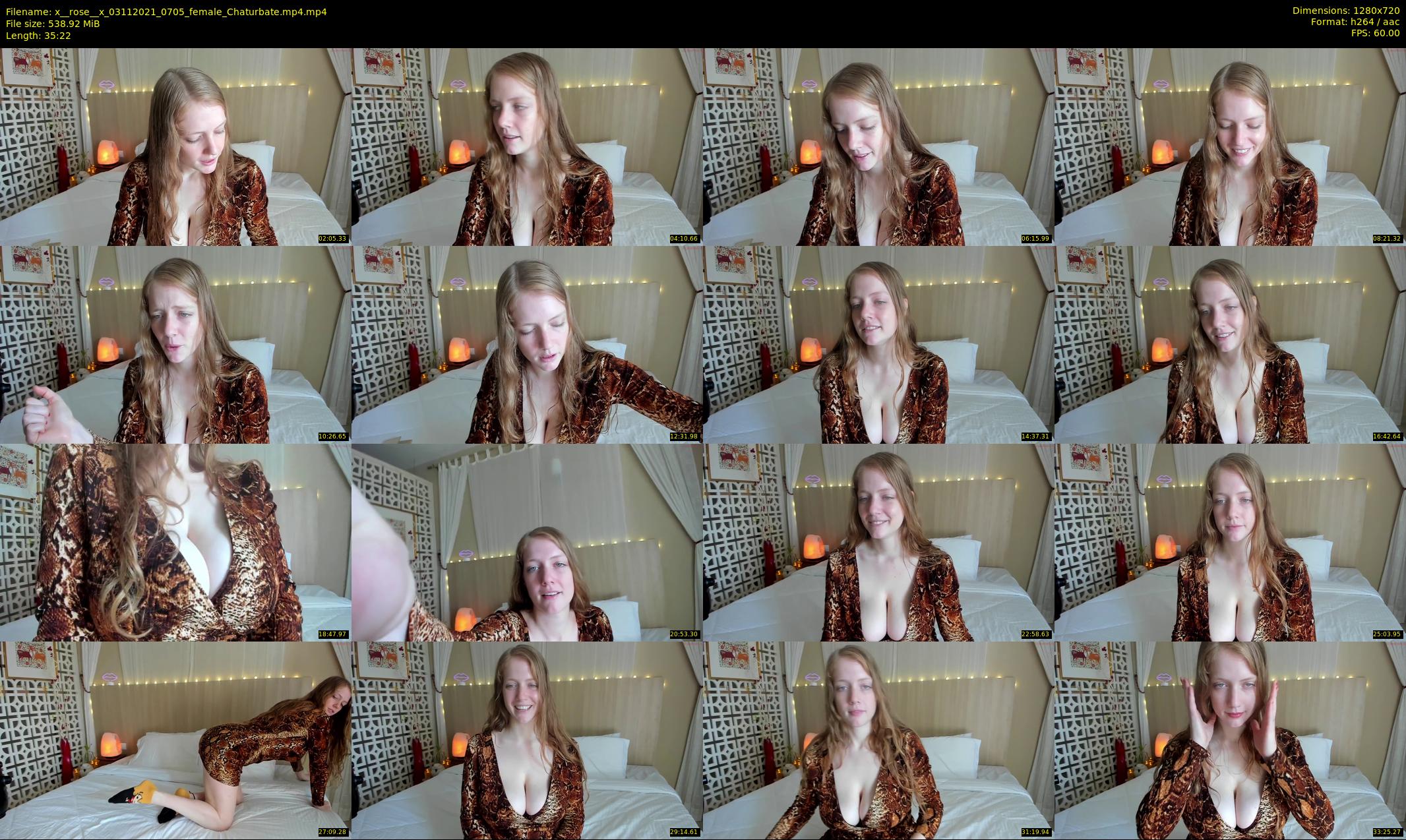 x__rose__x — 36 minute Chaturbate female cam show recording, 720p, Nov 3, 2021