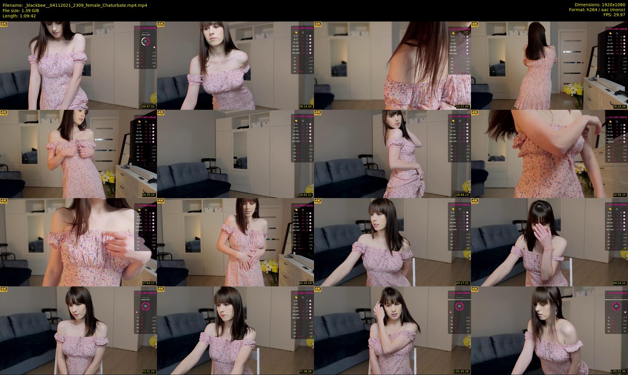 _blackbee_ — 70 minute Chaturbate female cam show recording, 1080p, Nov 4, 2021