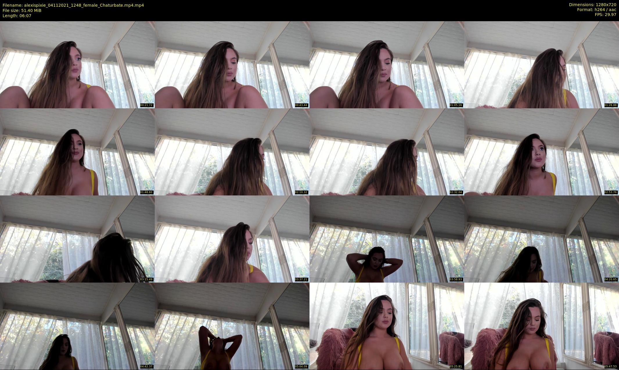 alexispixie — 7 minute Chaturbate female cam show recording, 720p, Nov 4, 2021
