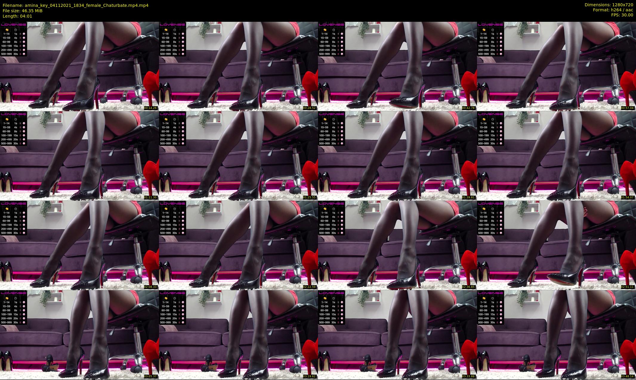 amina_key — 5 minute Chaturbate female cam show recording, 720p, Nov 4, 2021