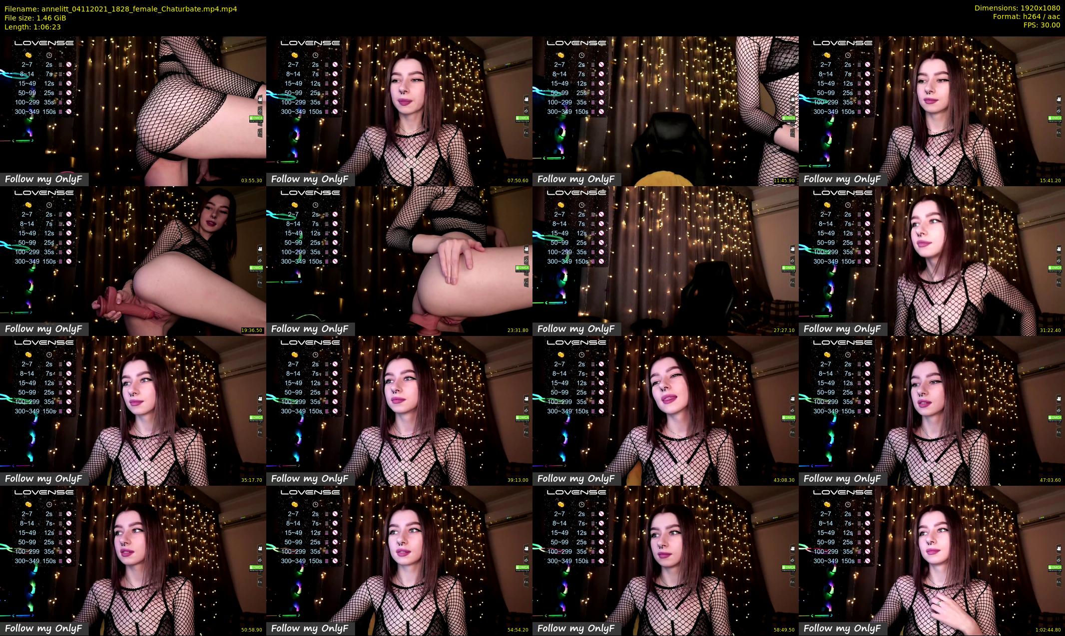 annelitt — 67 minute Chaturbate female cam show recording, 1080p, Nov 4, 2021