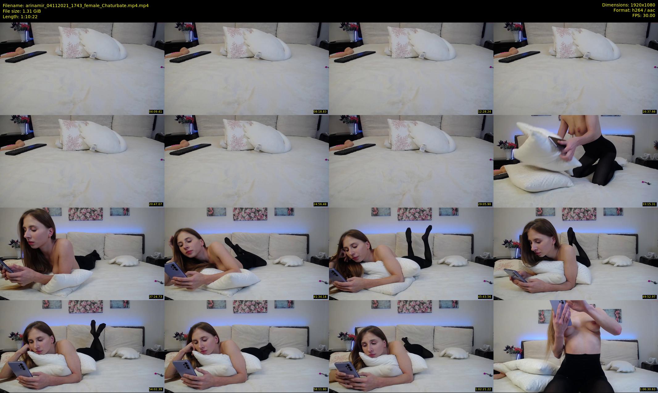 arinamir — 71 minute Chaturbate female cam show recording, 1080p, Nov 4, 2021