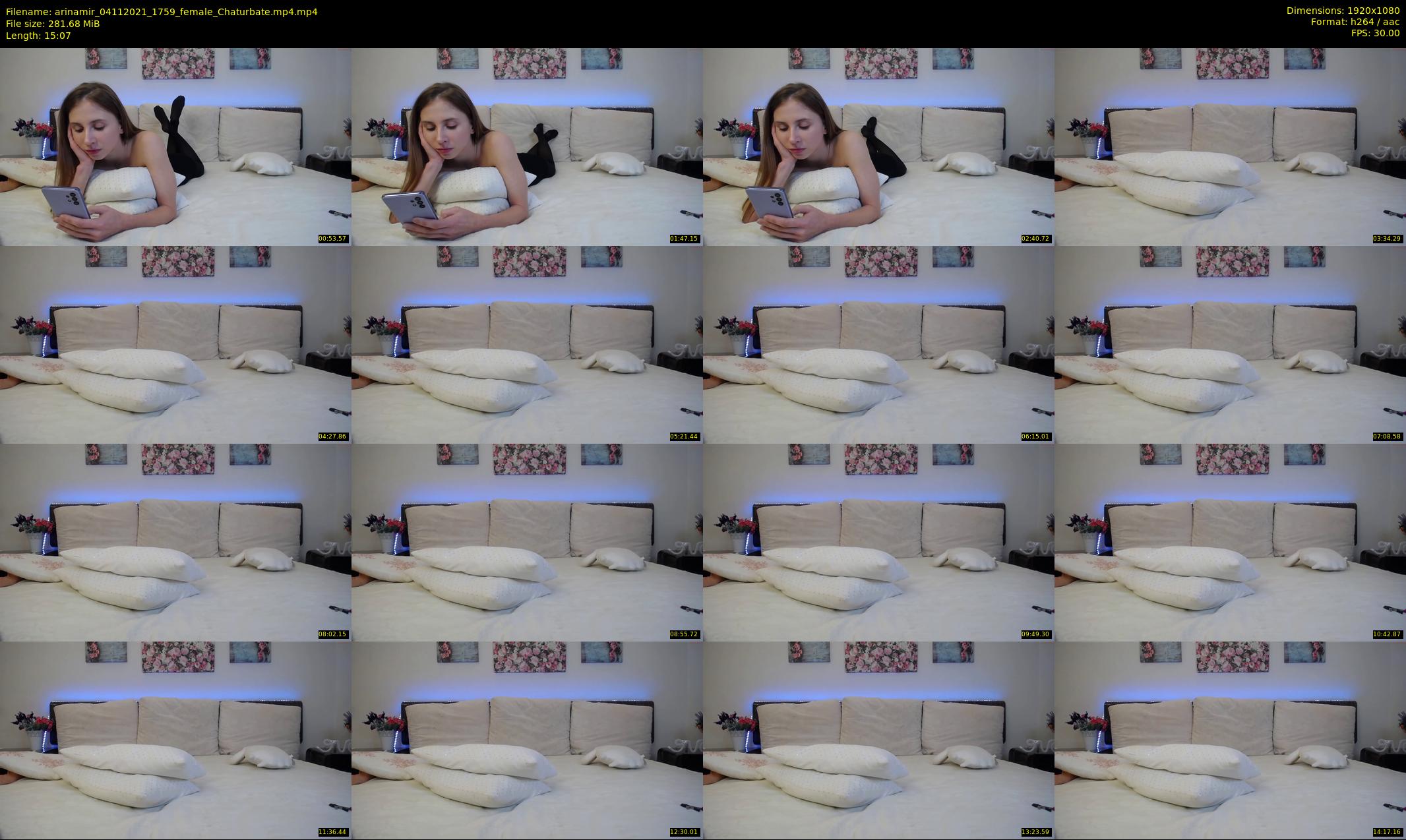 arinamir — 16 minute Chaturbate female cam show recording, 1080p, Nov 4, 2021