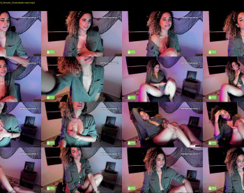 curlydoll1 — 55 minute Chaturbate female cam show recording, 720p, Nov 4, 2021