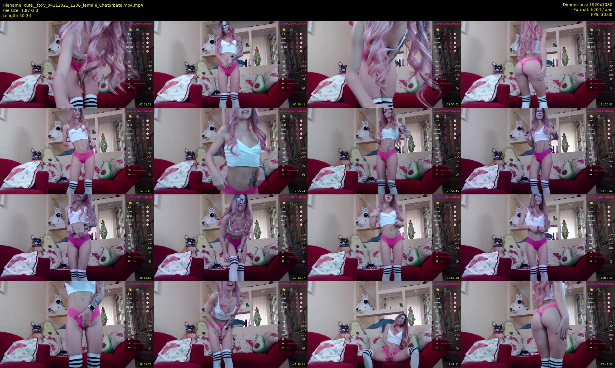 cute__foxy — 51 minute Chaturbate couple cam show recording, 1080p, Nov 4, 2021