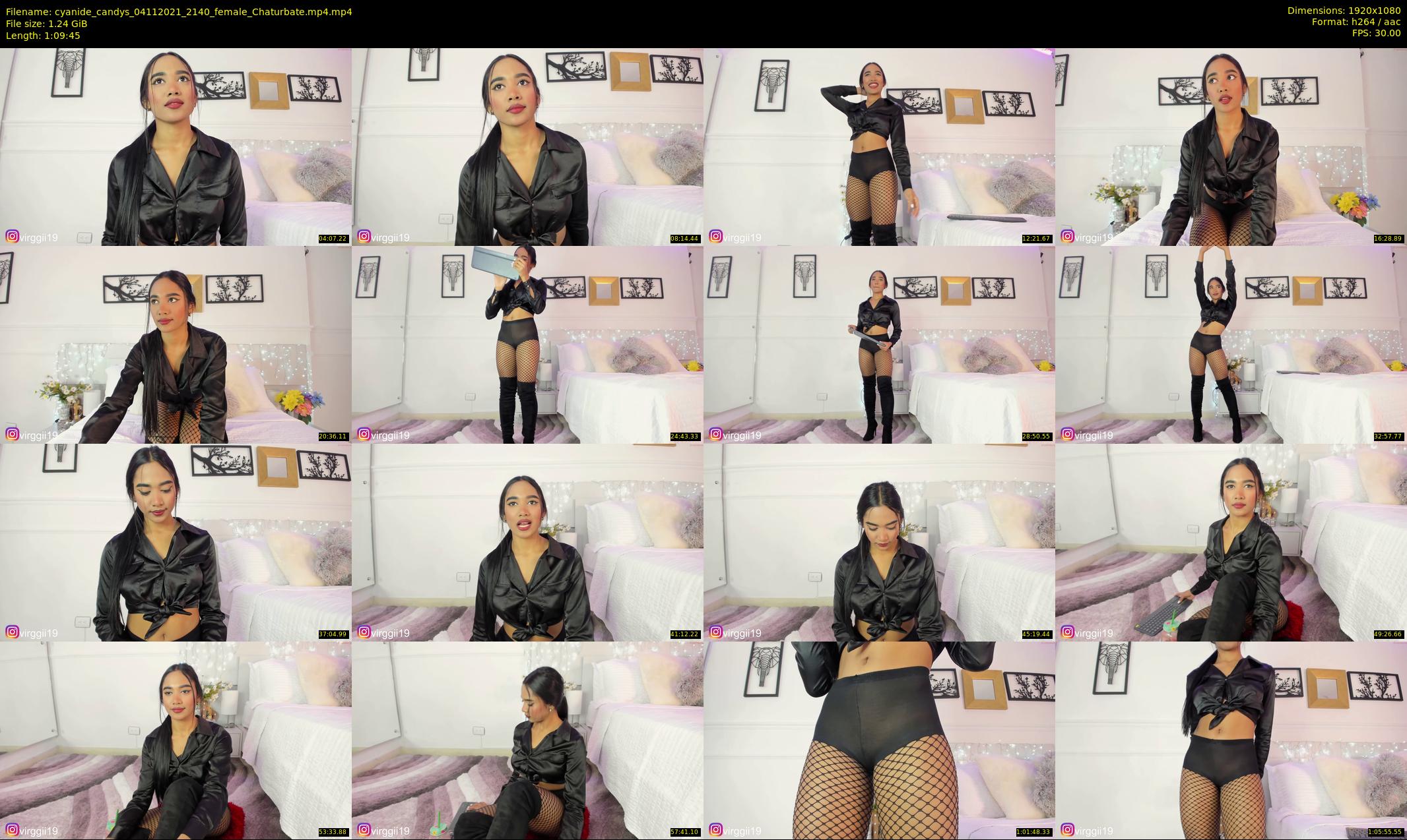 cyanide_candys — 70 minute Chaturbate female cam show recording, 1080p, Nov 4, 2021