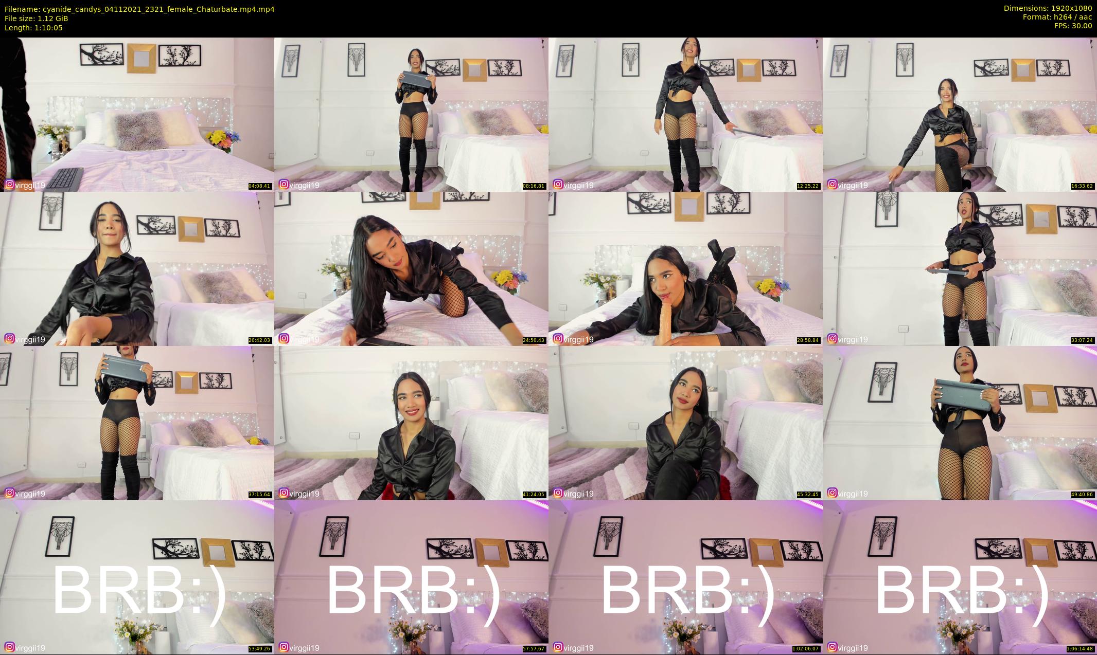 cyanide_candys — 71 minute Chaturbate female cam show recording, 1080p, Nov 4, 2021