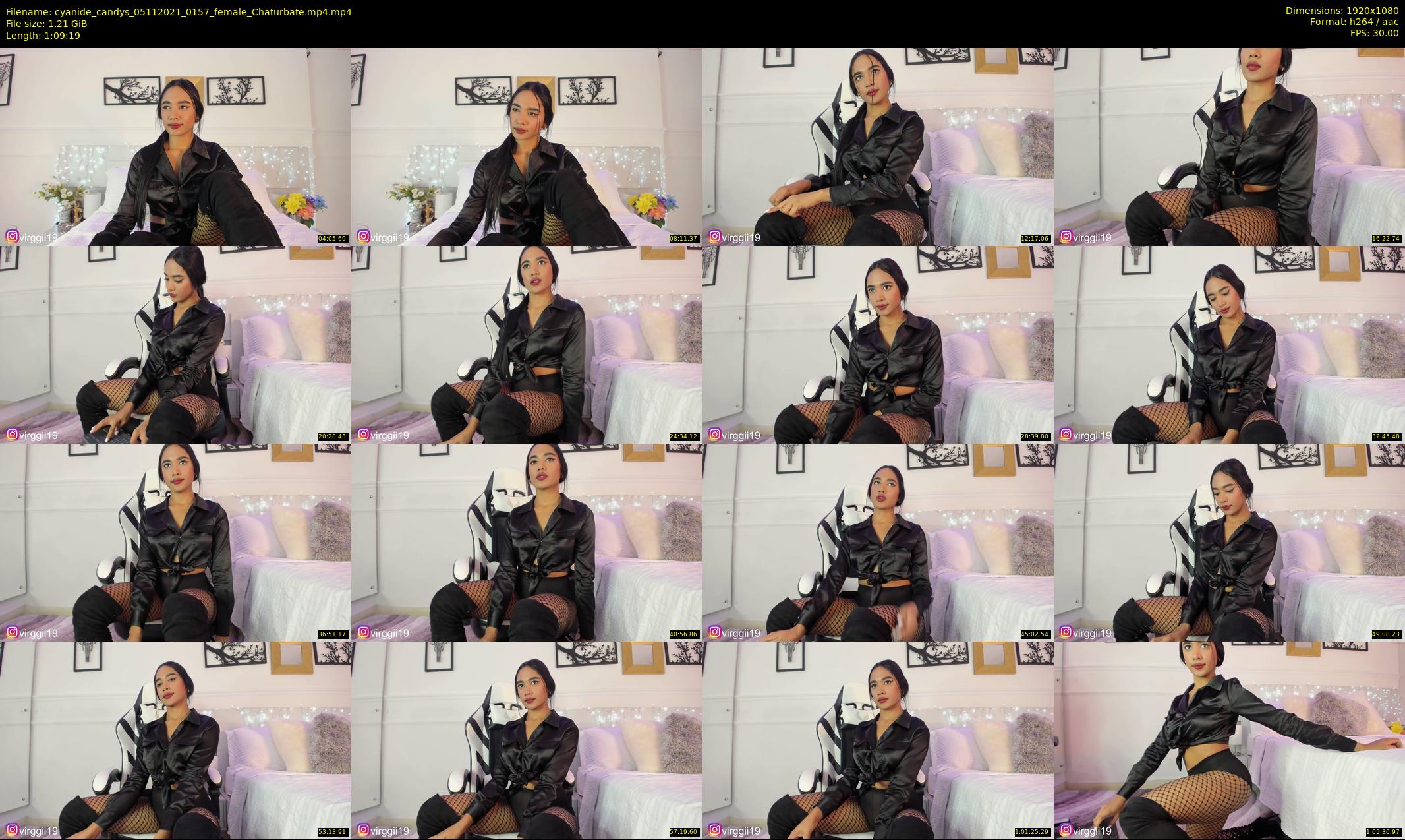 cyanide_candys — 70 minute Chaturbate female cam show recording, 1080p, Nov 5, 2021