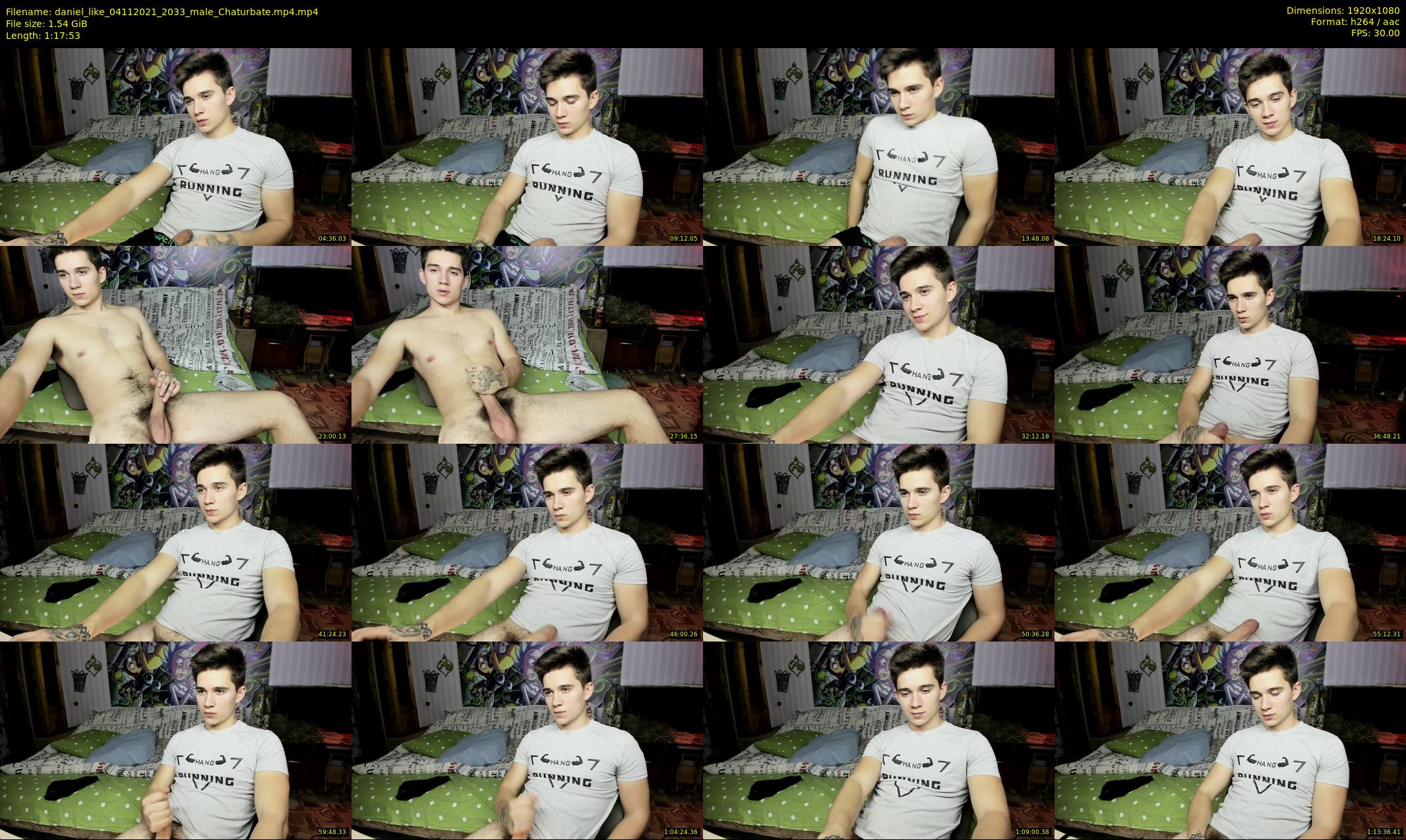 daniel_like — 78 minute Chaturbate male cam show recording, 1080p, Nov 4, 2021