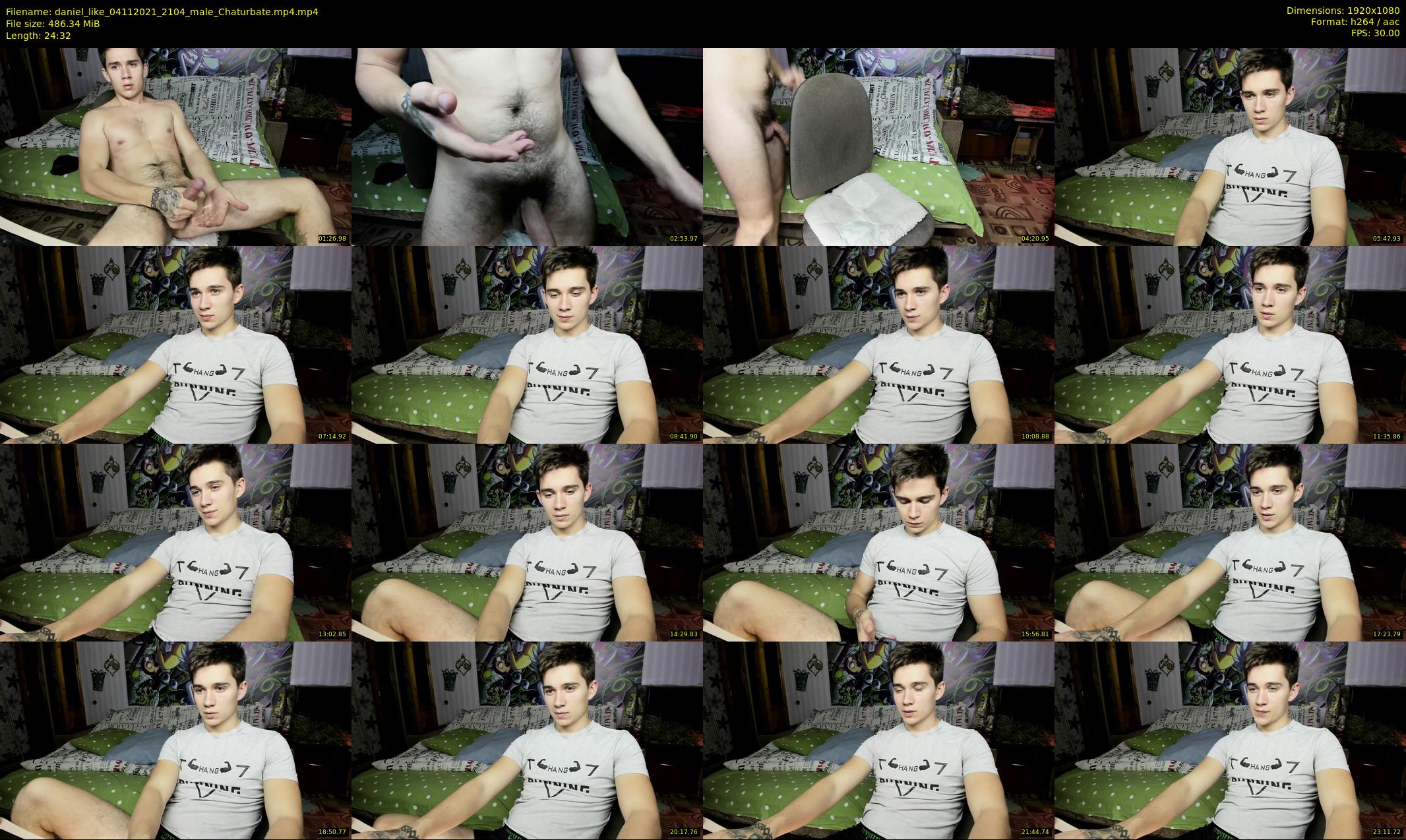 daniel_like — 25 minute Chaturbate male cam show recording, 1080p, Nov 4, 2021