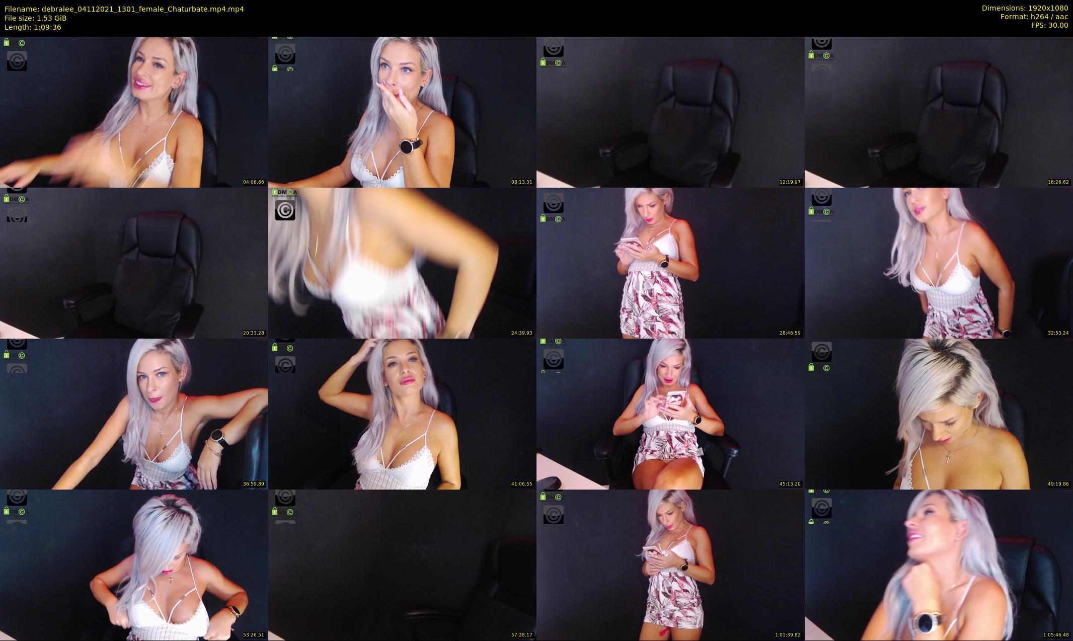 debralee — 70 minute Chaturbate female cam show recording, 1080p, Nov 4, 2021