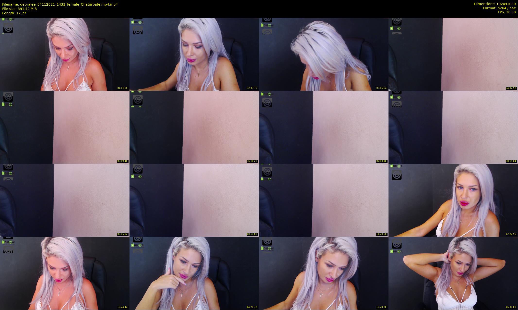 debralee — 18 minute Chaturbate female cam show recording, 1080p, Nov 4, 2021