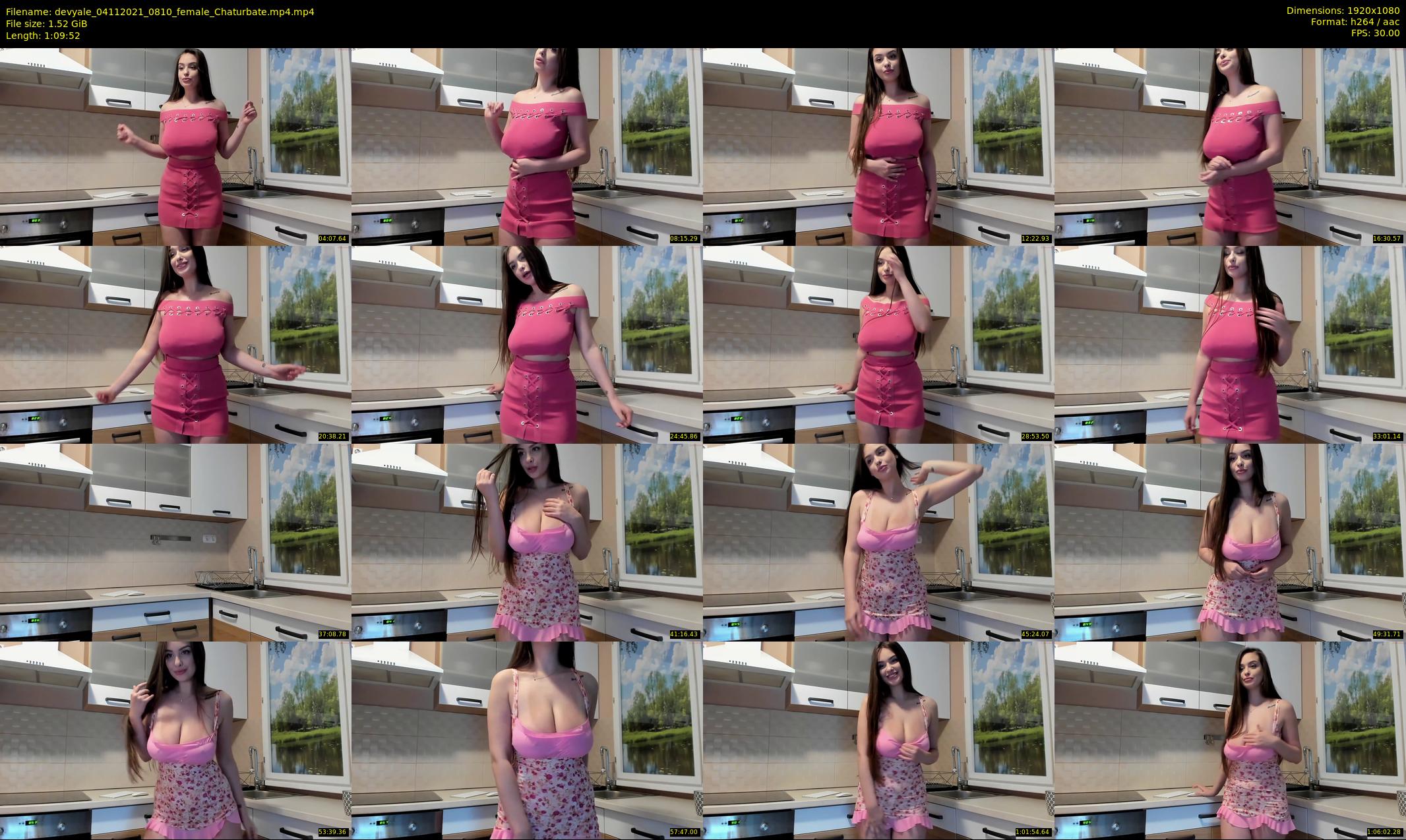 devyale — 70 minute Chaturbate female cam show recording, 1080p, Nov 4, 2021