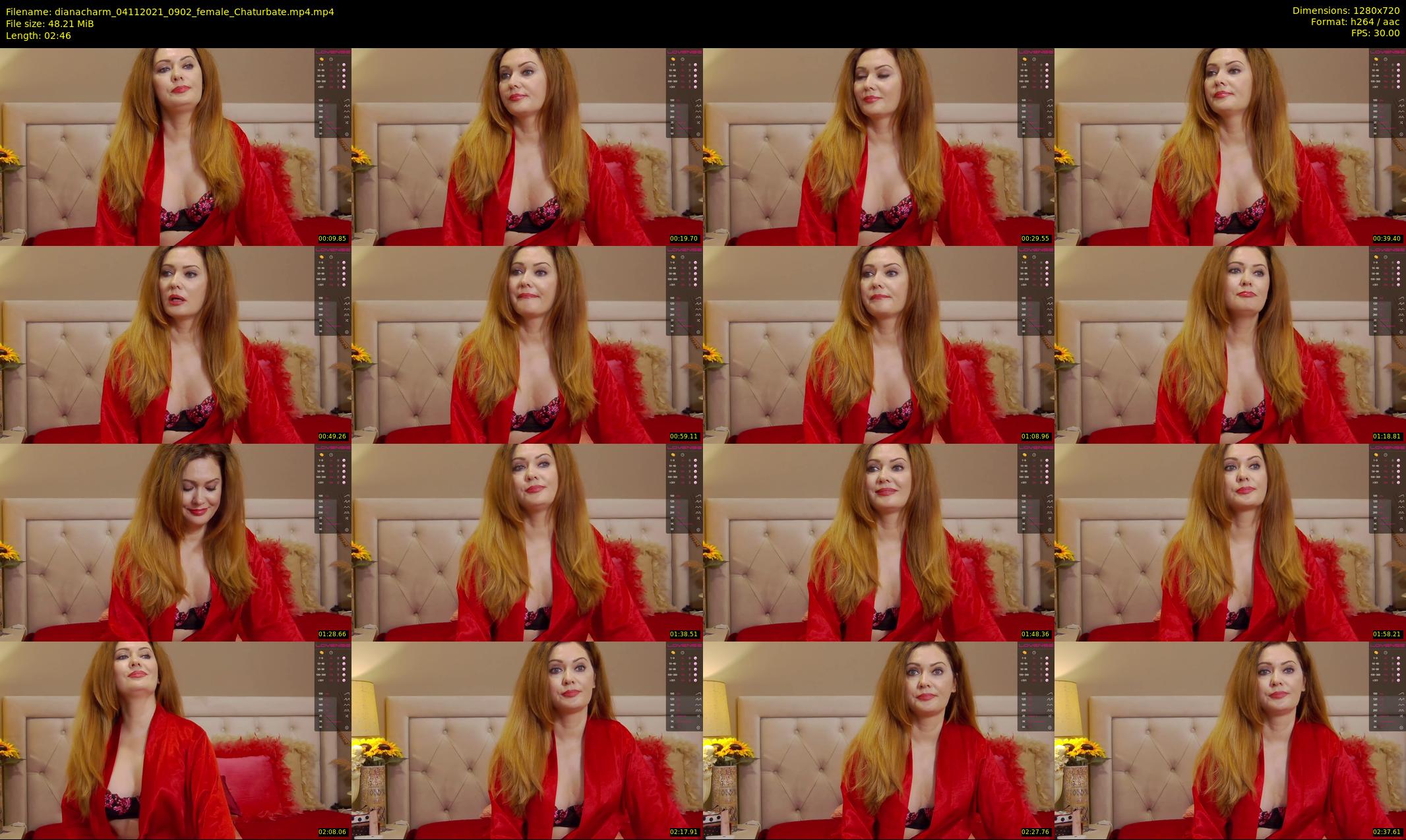 dianacharm — 3 minute Chaturbate female cam show recording, 720p, Nov 4, 2021