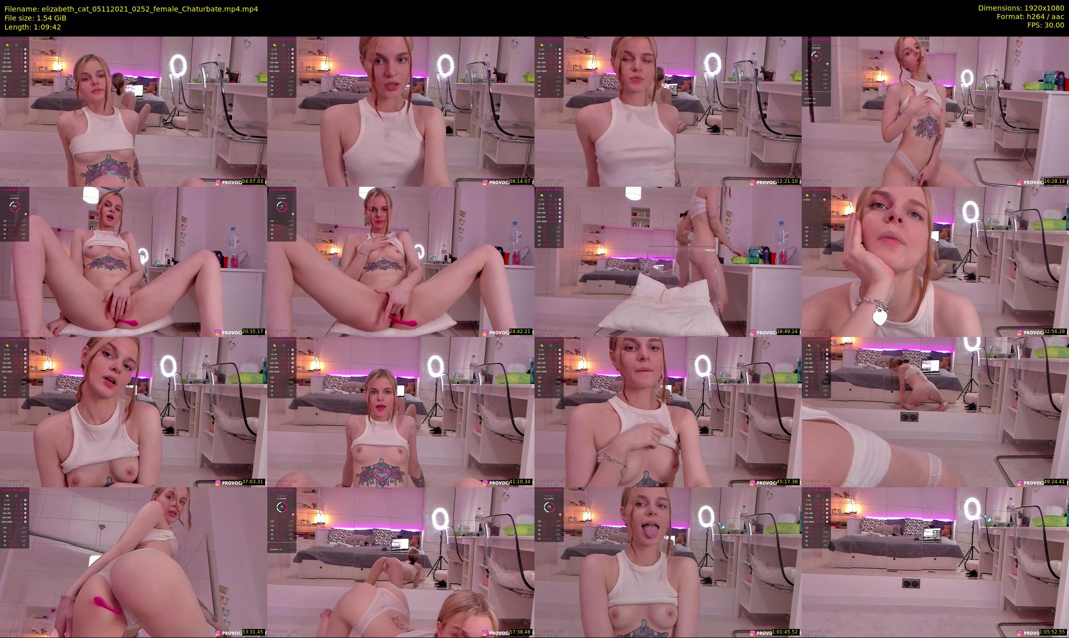 elizabeth_cat — 70 minute Chaturbate female cam show recording, 1080p, Nov 5, 2021