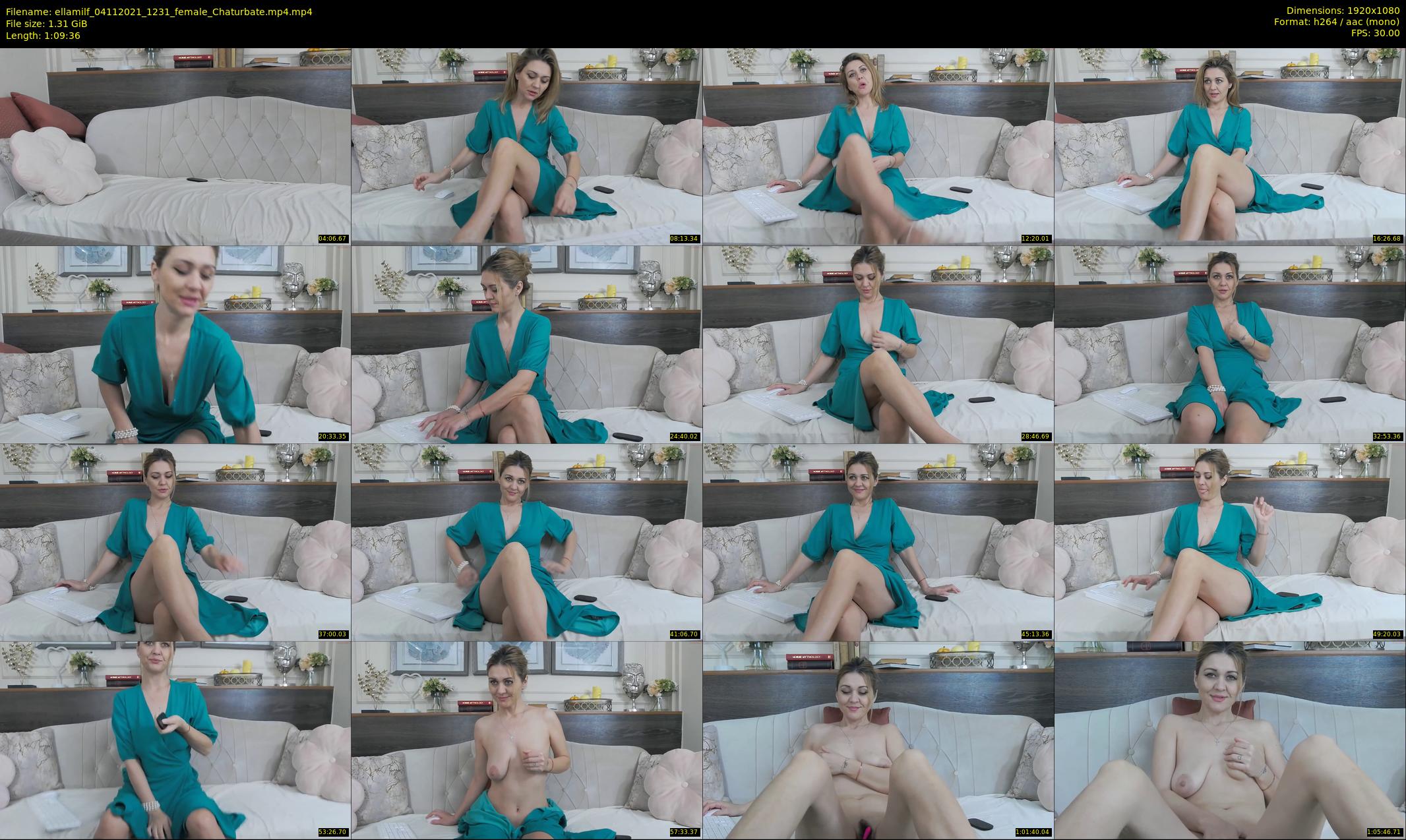 ellamilf — 70 minute Chaturbate female cam show recording, 1080p, Nov 4, 2021