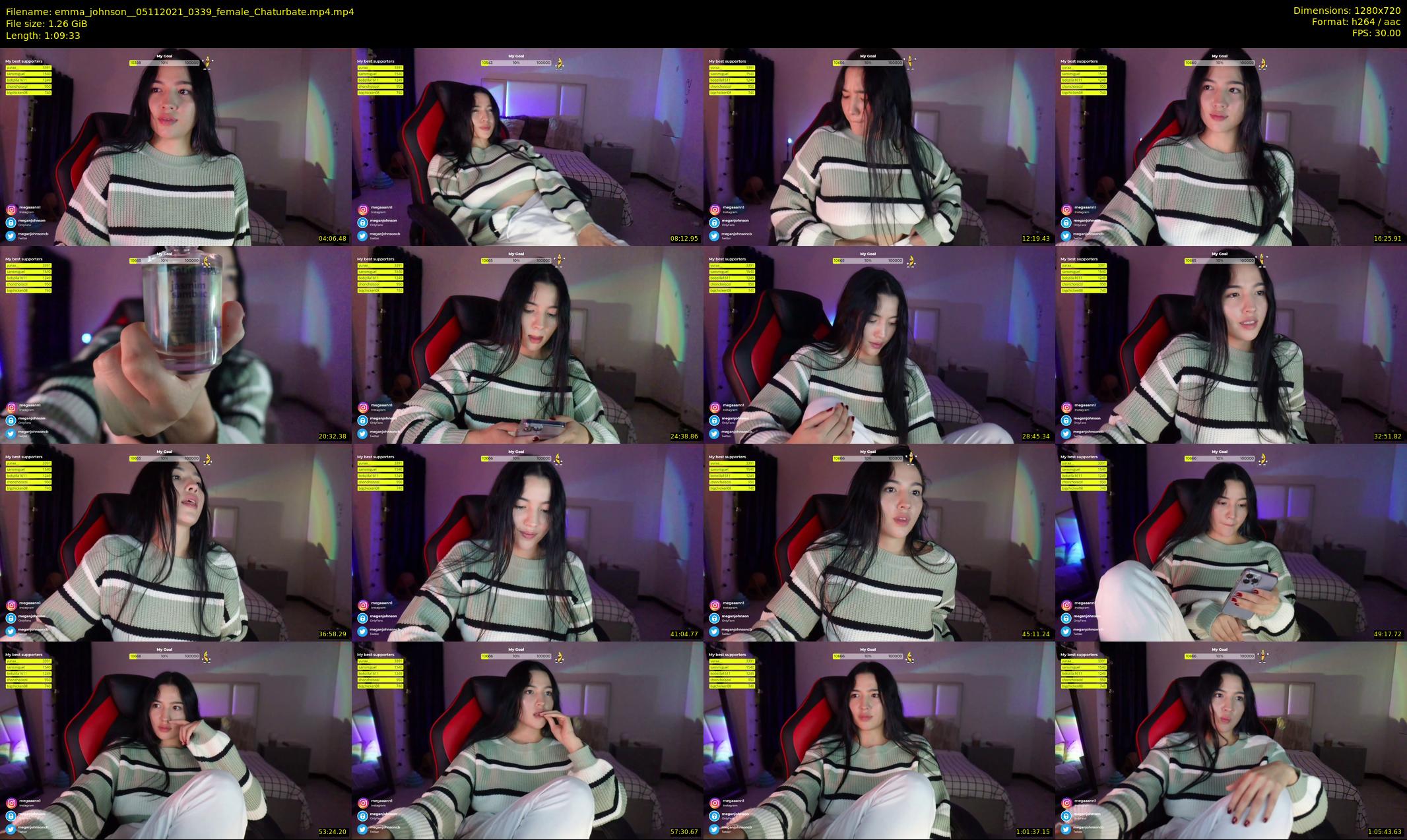 emma_johnson_ — 70 minute Chaturbate female cam show recording, 720p, Nov 5, 2021