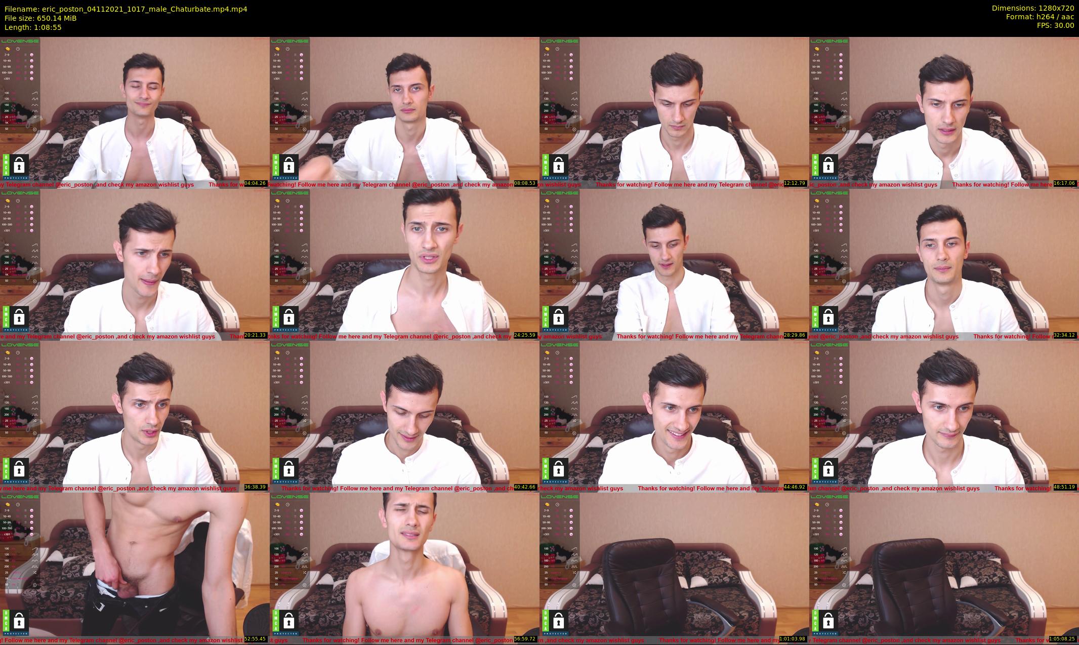 eric_poston — 69 minute Chaturbate male cam show recording, 720p, Nov 4, 2021