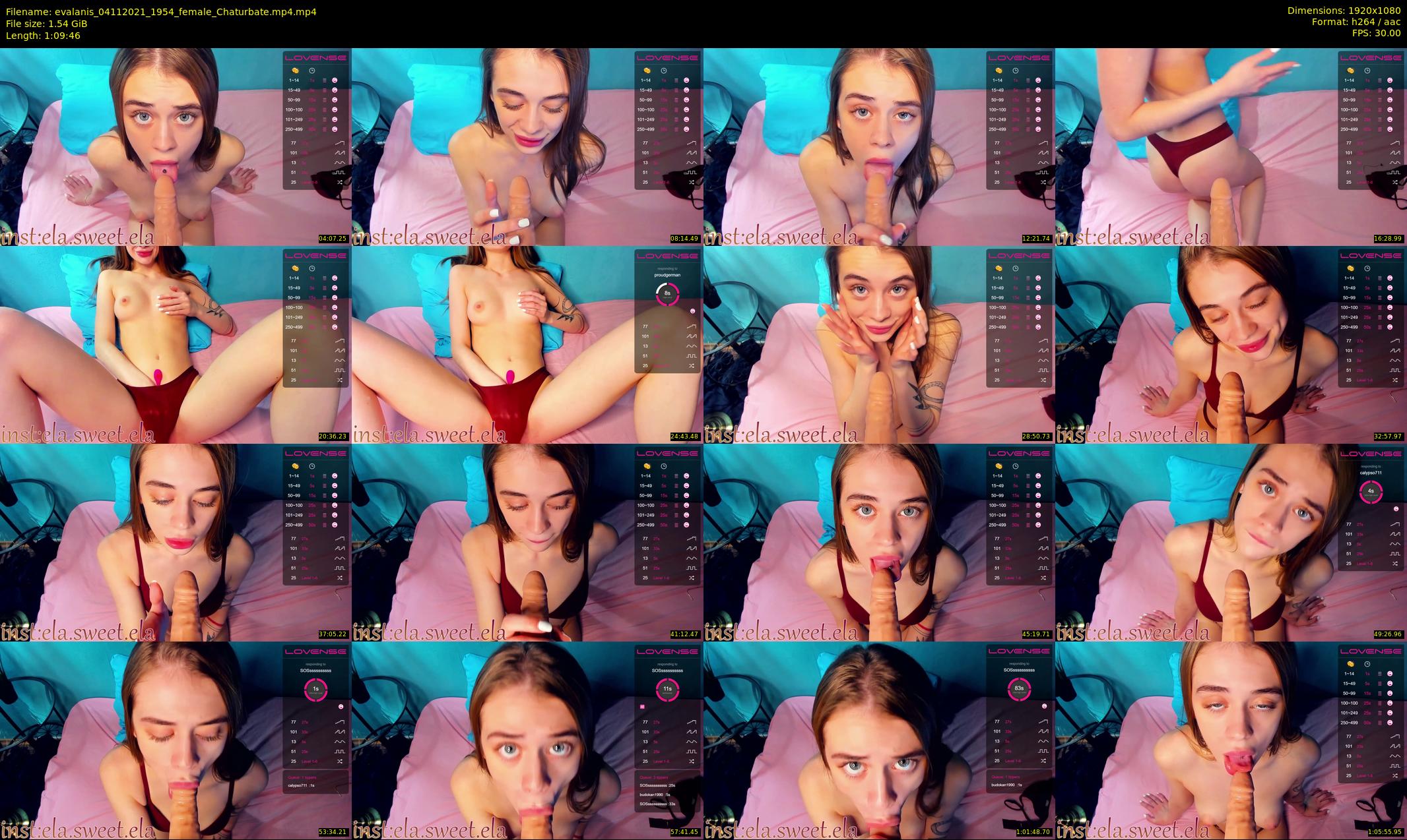 evalanis — 70 minute Chaturbate couple cam show recording, 1080p, Nov 4, 2021