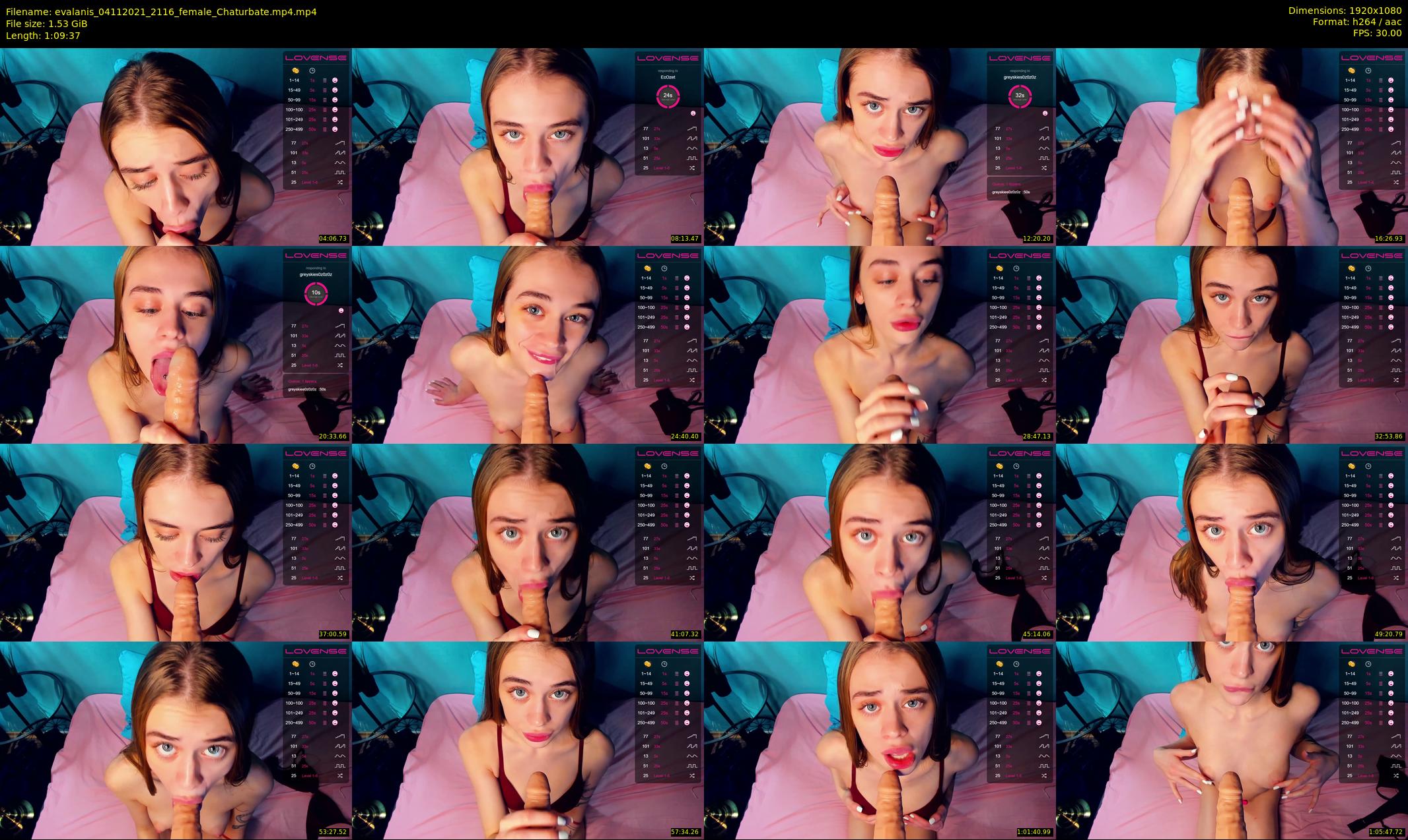 evalanis — 70 minute Chaturbate couple cam show recording, 1080p, Nov 4, 2021