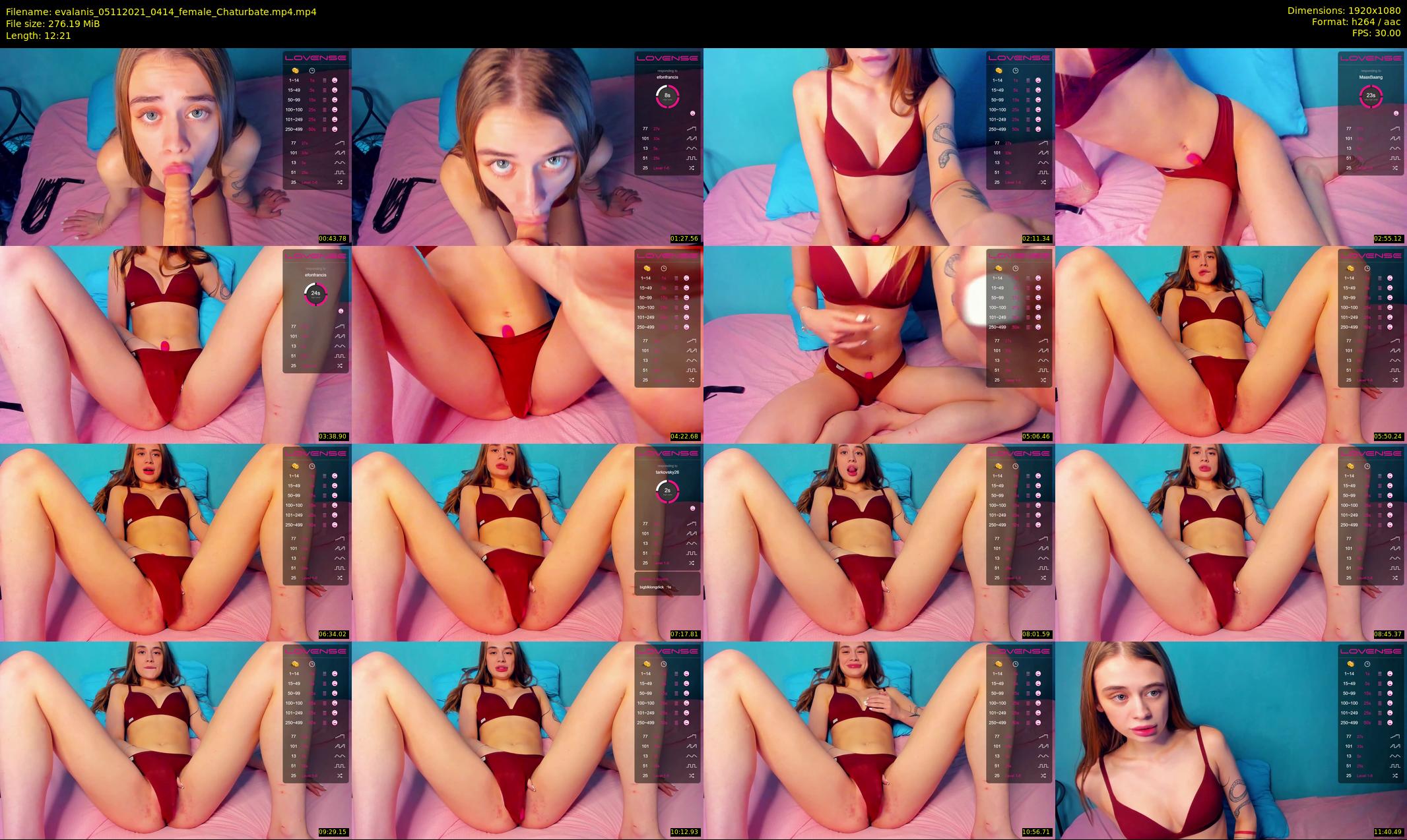 evalanis — 13 minute Chaturbate couple cam show recording, 1080p, Nov 5, 2021