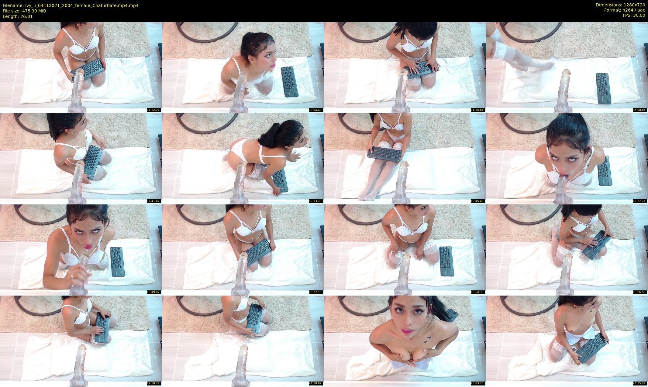 ivy_li — 27 minute Chaturbate female cam show recording, 720p, Nov 4, 2021