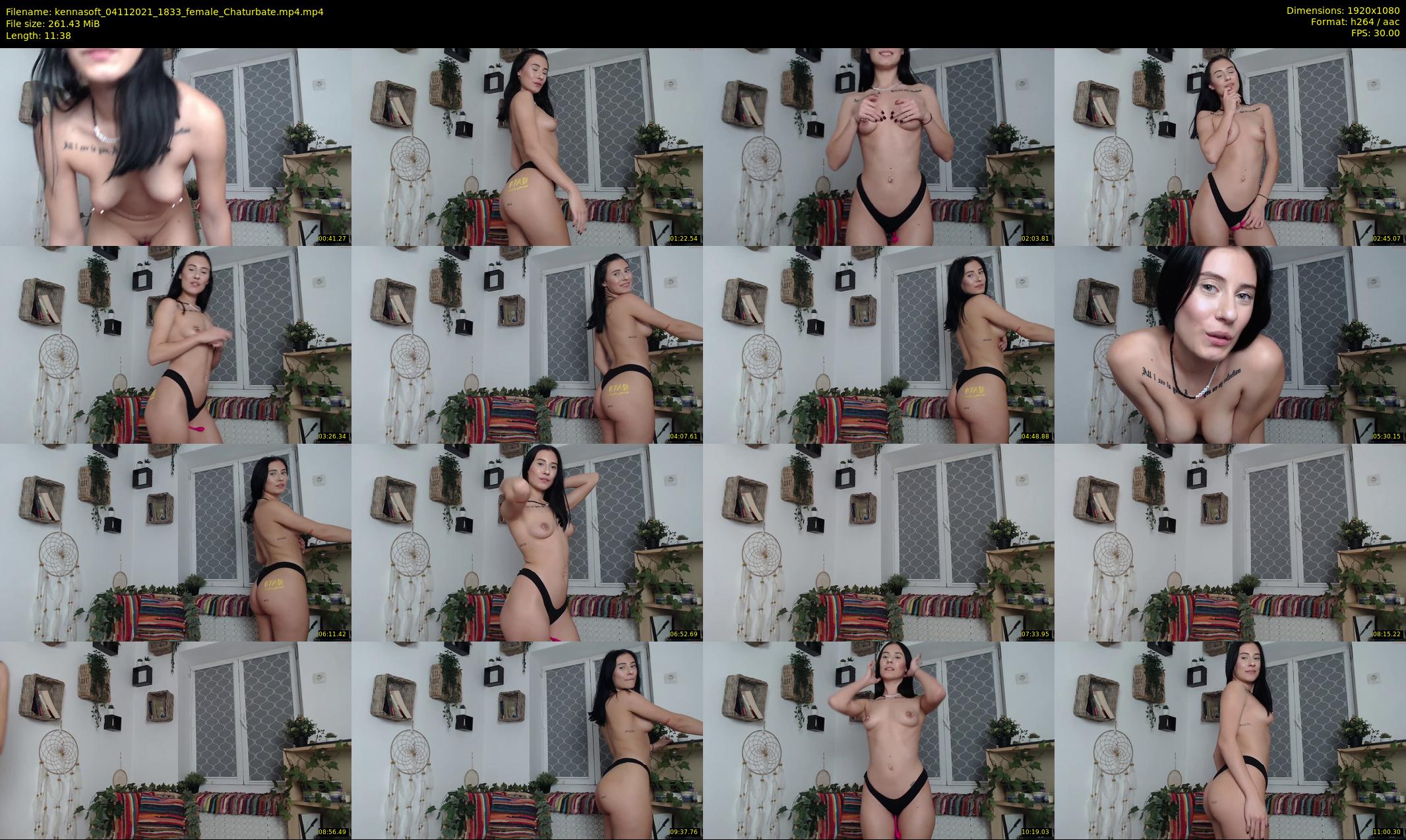 kennasoft — 12 minute Chaturbate female cam show recording, 1080p, Nov 4, 2021