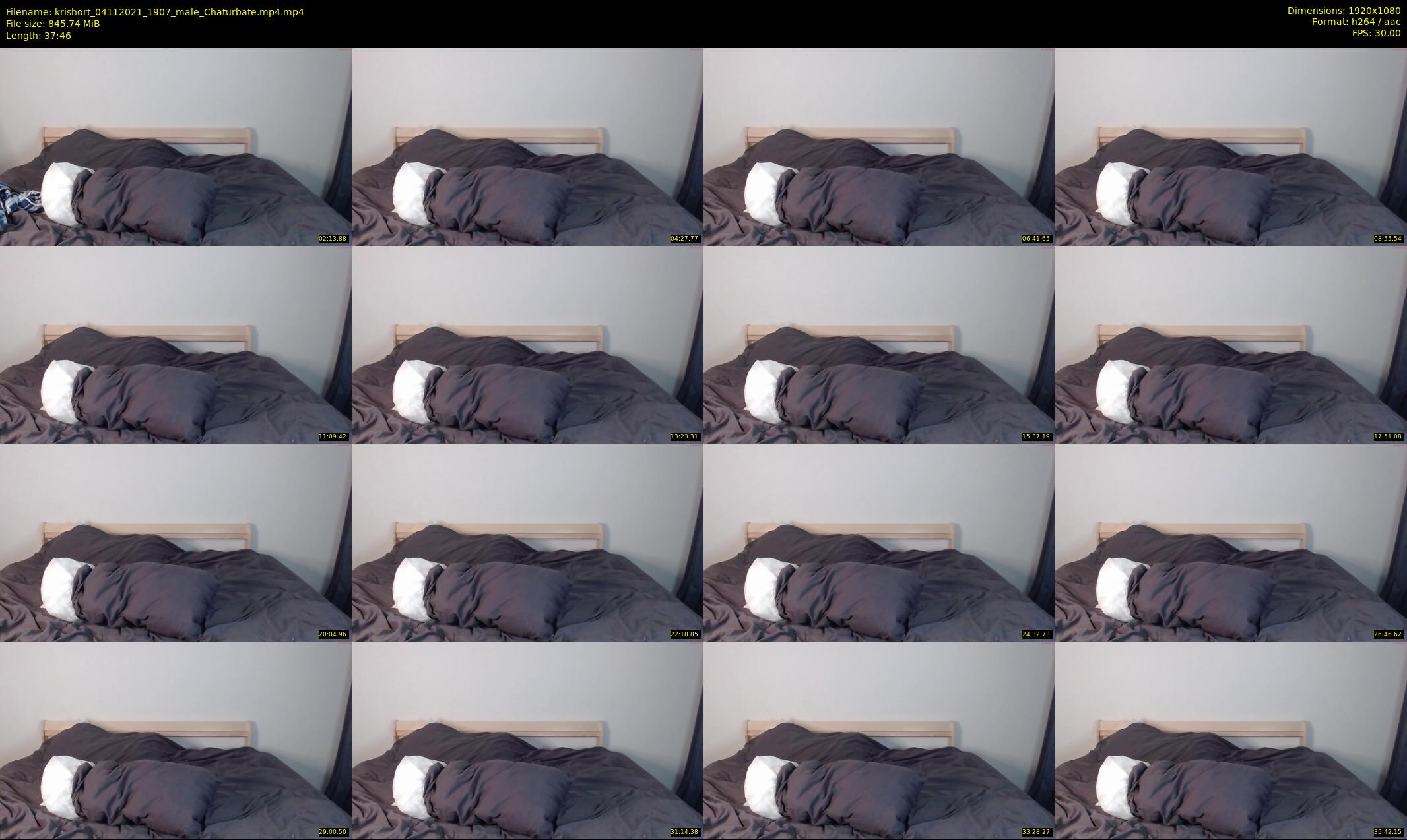 krishort — 38 minute Chaturbate male cam show recording, 1080p, Nov 4, 2021