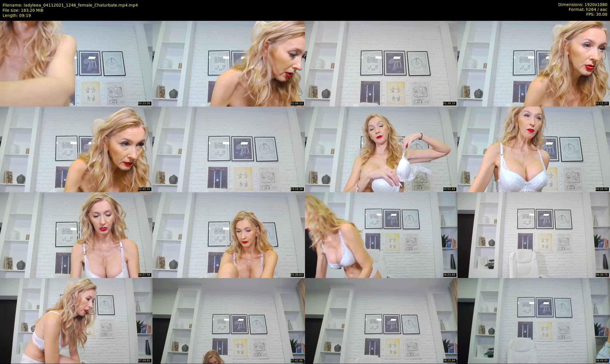 ladyleea — 10 minute Chaturbate female cam show recording, 1080p, Nov 4, 2021