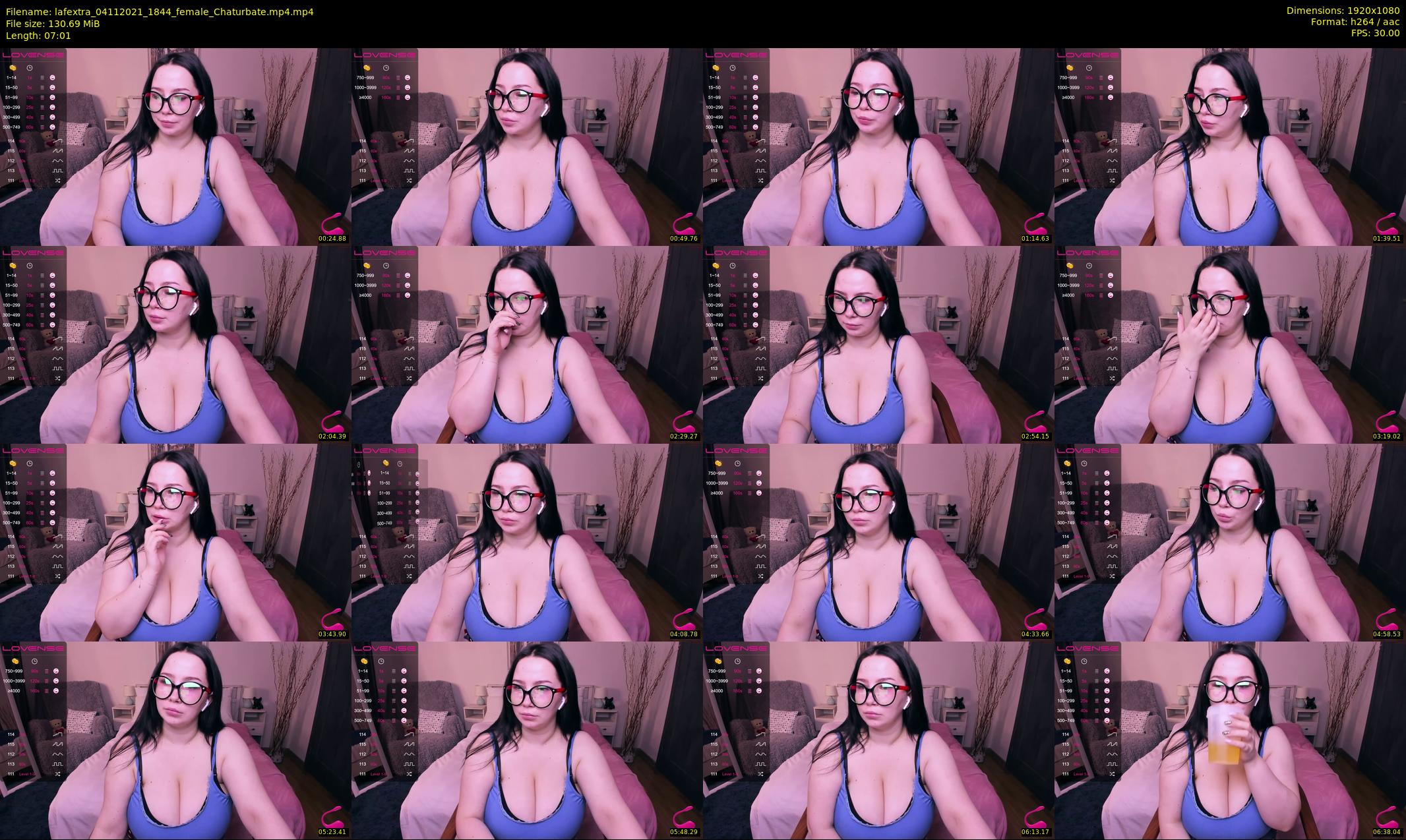 lafextra — 8 minute Chaturbate female cam show recording, 1080p, Nov 4, 2021