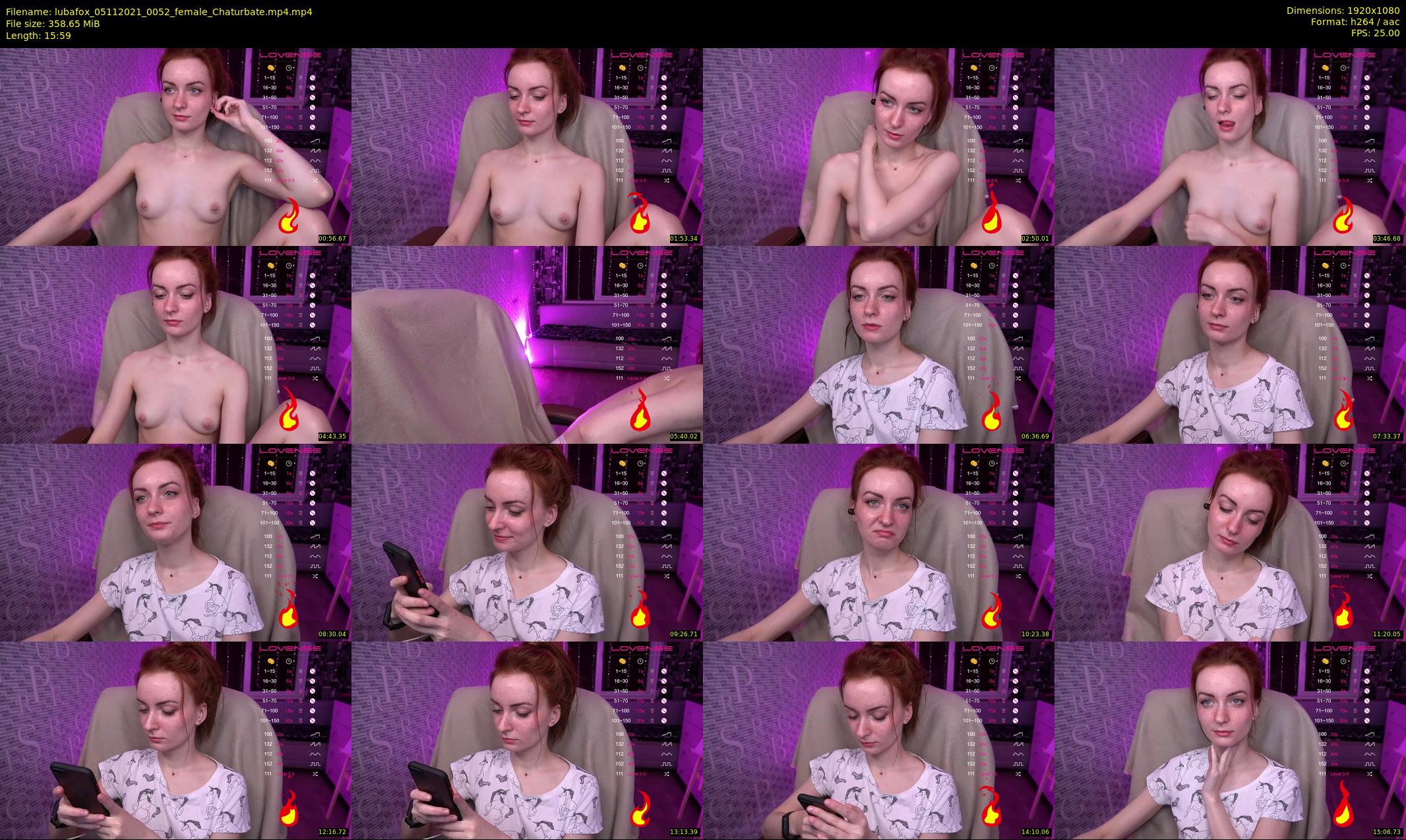 lubafox — 16 minute Chaturbate female cam show recording, 1080p, Nov 5, 2021