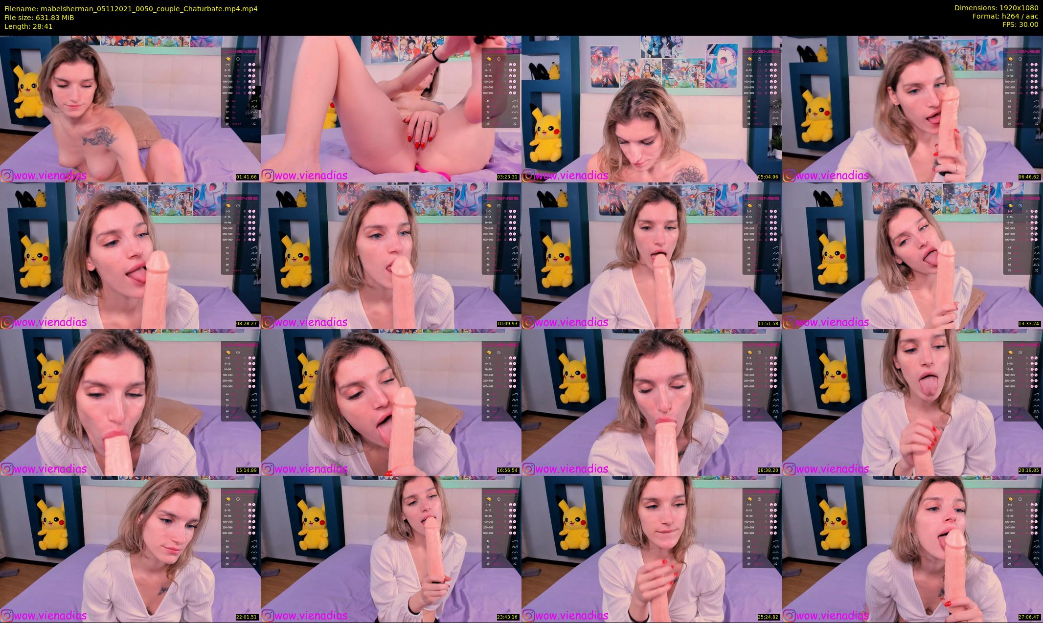 mabelsherman — 29 minute Chaturbate couple cam show recording, 1080p, Nov 5, 2021