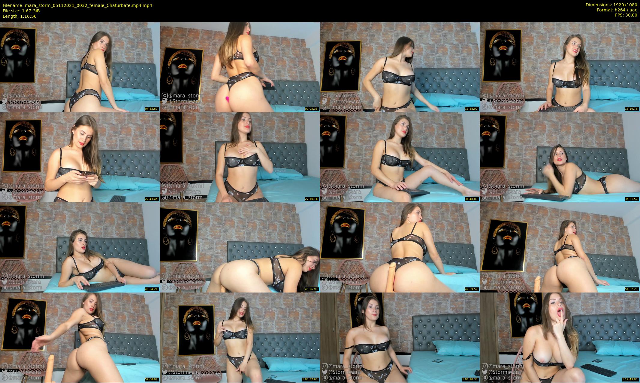 mara_storm — 77 minute Chaturbate female cam show recording, 1080p, Nov 5, 2021