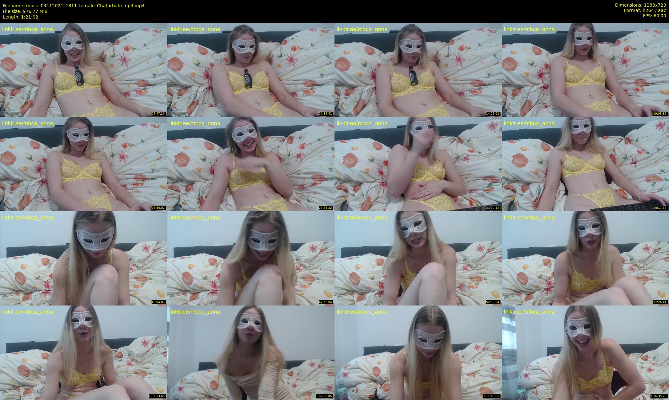 mbca — 82 minute Chaturbate couple cam show recording, 720p, Nov 4, 2021