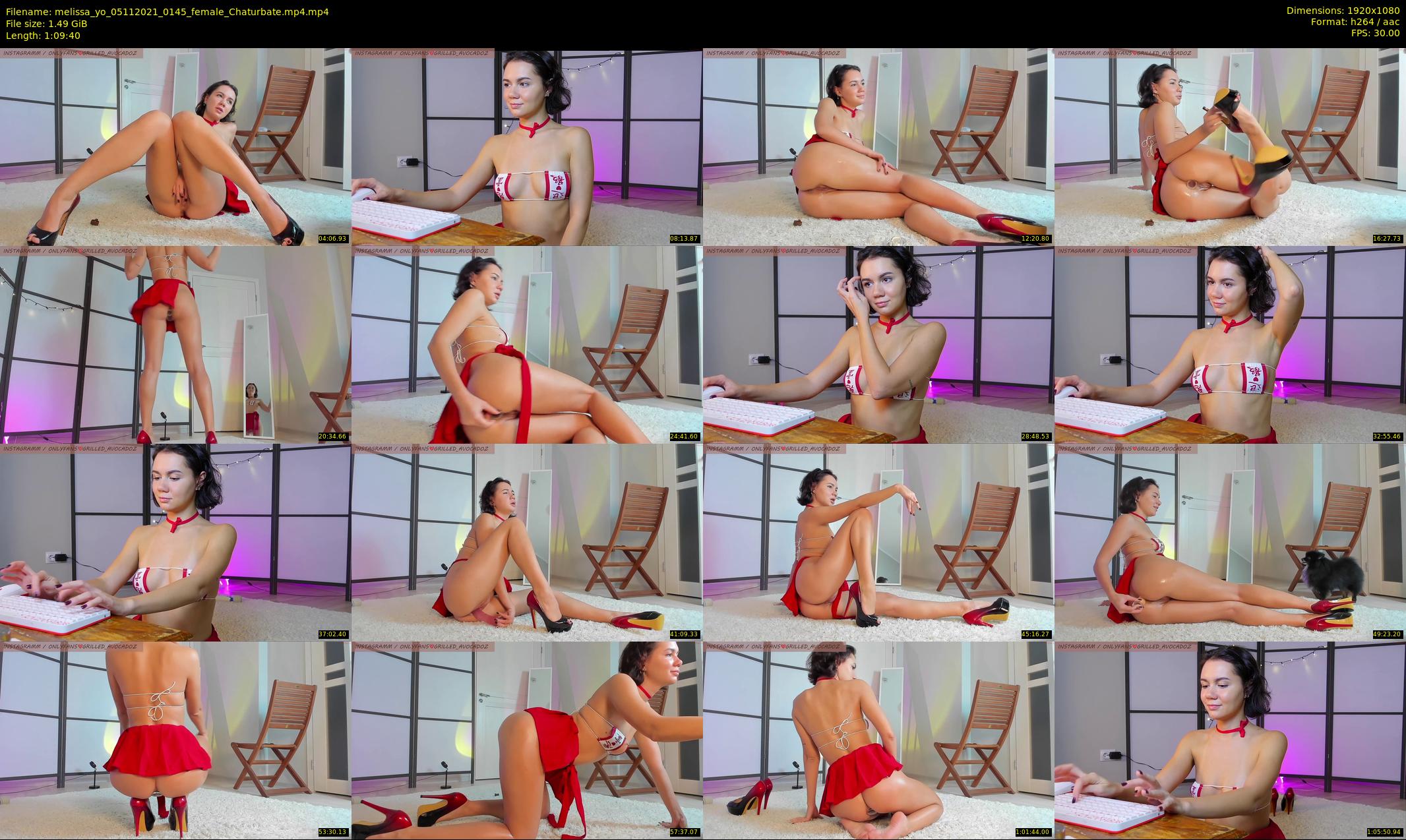 melissa_yo — 70 minute Chaturbate female cam show recording, 1080p, Nov 5, 2021