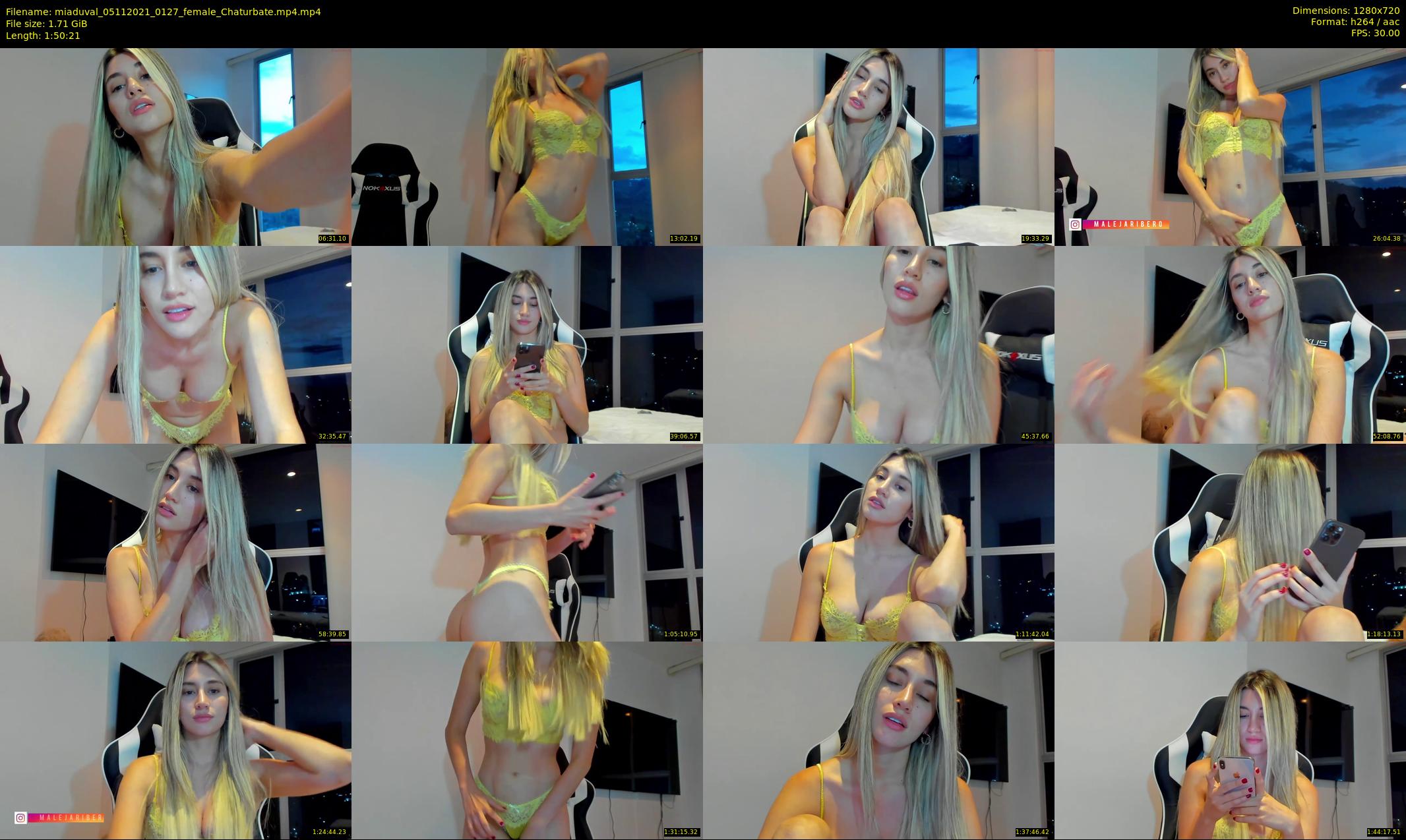 miaduval — 111 minute Chaturbate female cam show recording, 720p, Nov 5, 2021