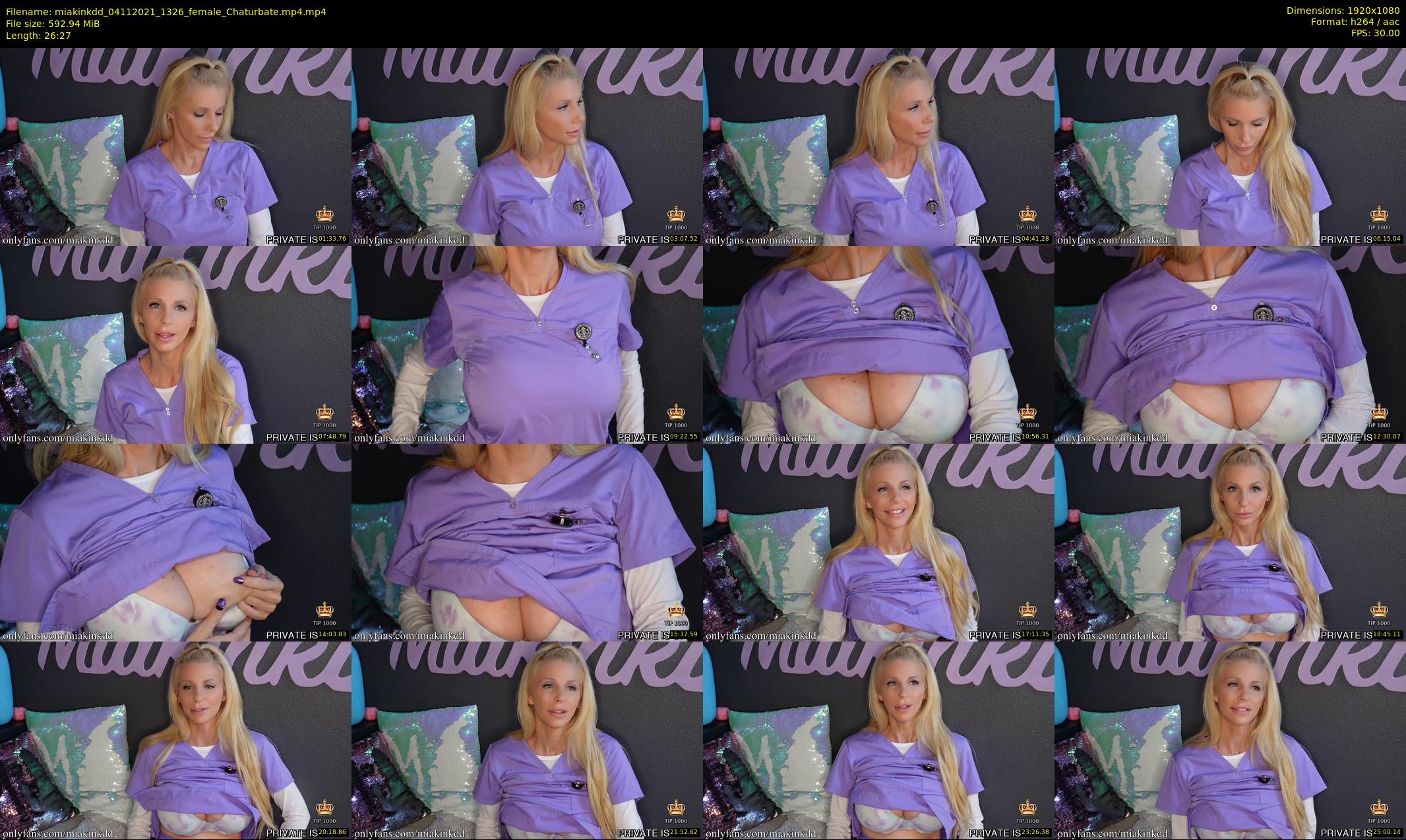 miakinkdd — 27 minute Chaturbate female cam show recording, 1080p, Nov 4, 2021