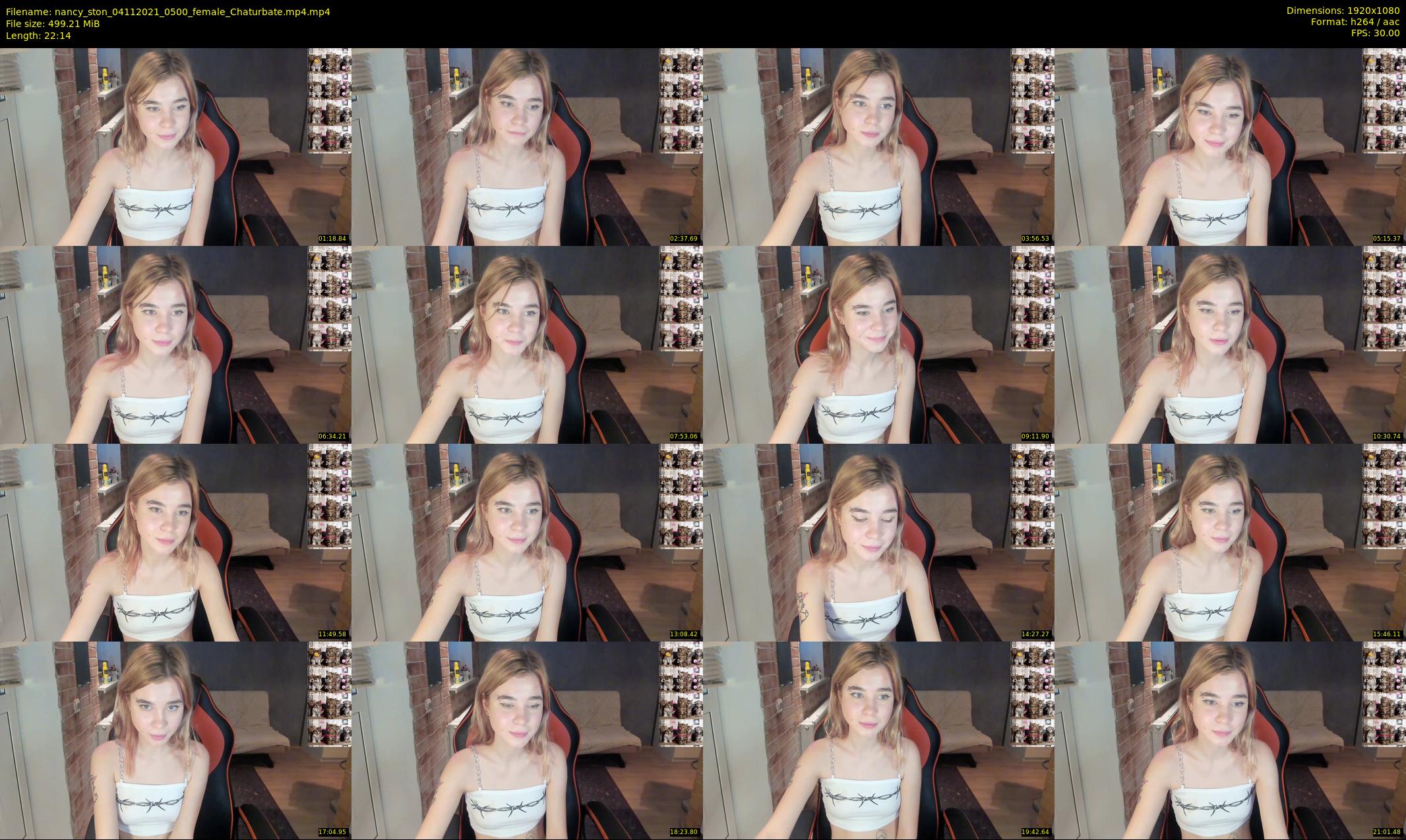 nancy_ston — 23 minute Chaturbate female cam show recording, 1080p, Nov 4, 2021