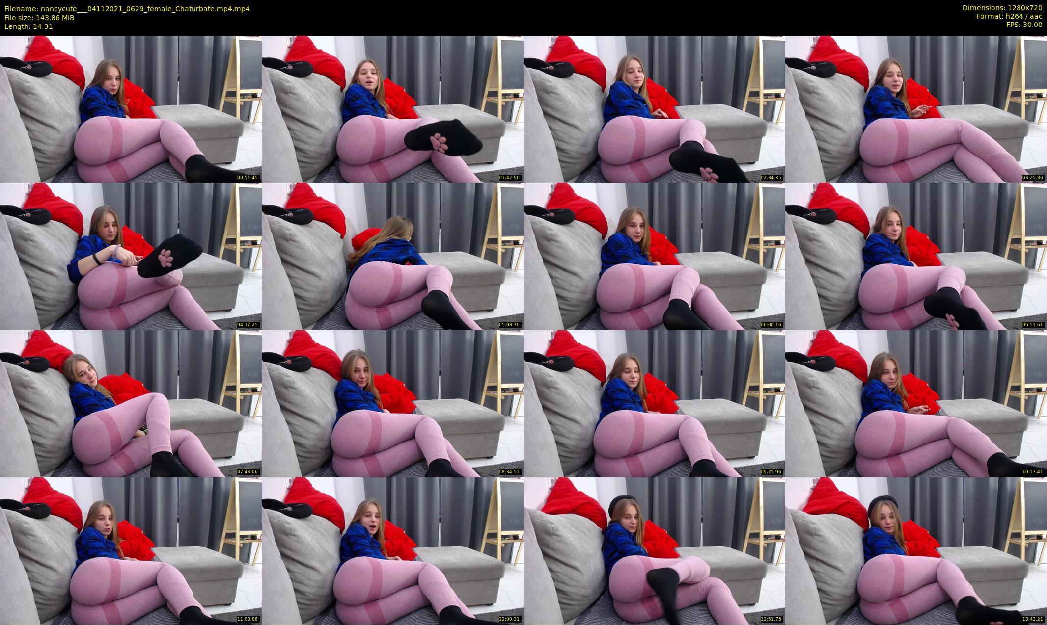 nancycute__ — 15 minute Chaturbate female cam show recording, 720p, Nov 4, 2021