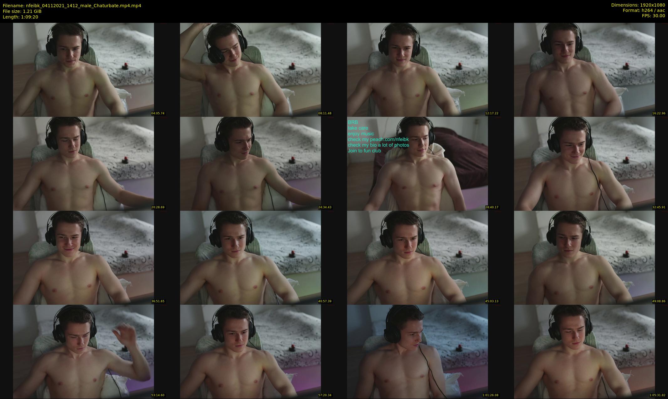 nfeibk — 70 minute Chaturbate male cam show recording, 1080p, Nov 4, 2021