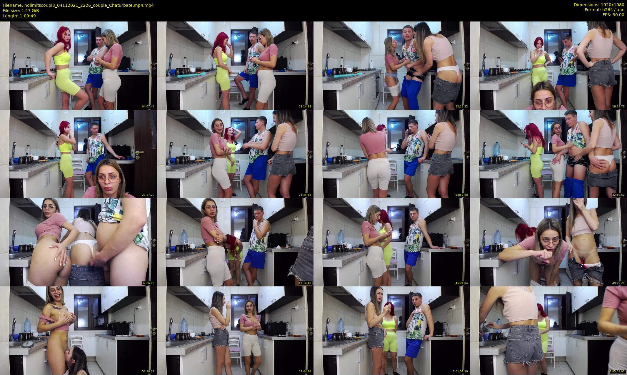 nolimitscoupl3 — 70 minute Chaturbate couple cam show recording, 1080p, Nov 4, 2021