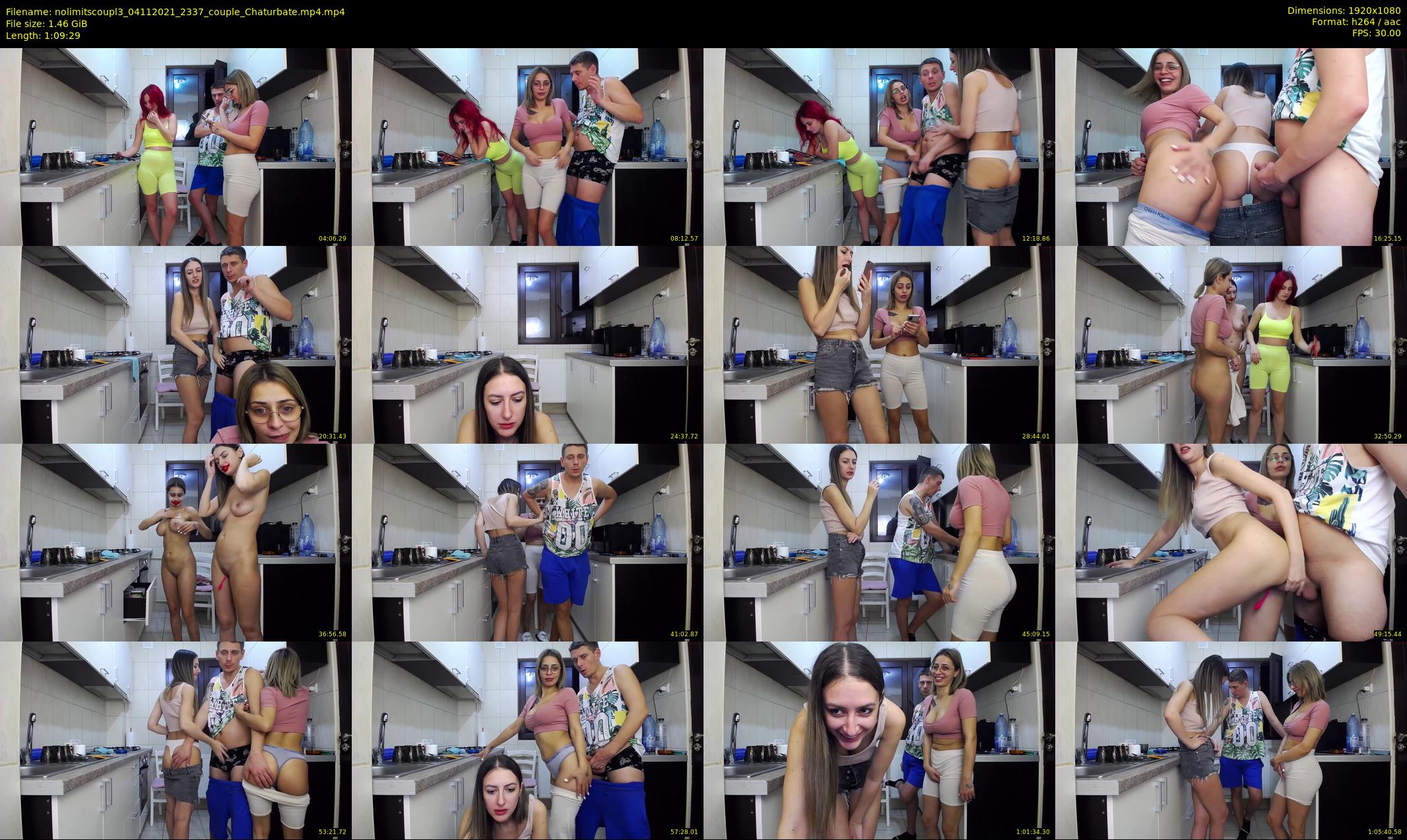 nolimitscoupl3 — 70 minute Chaturbate couple cam show recording, 1080p, Nov 4, 2021