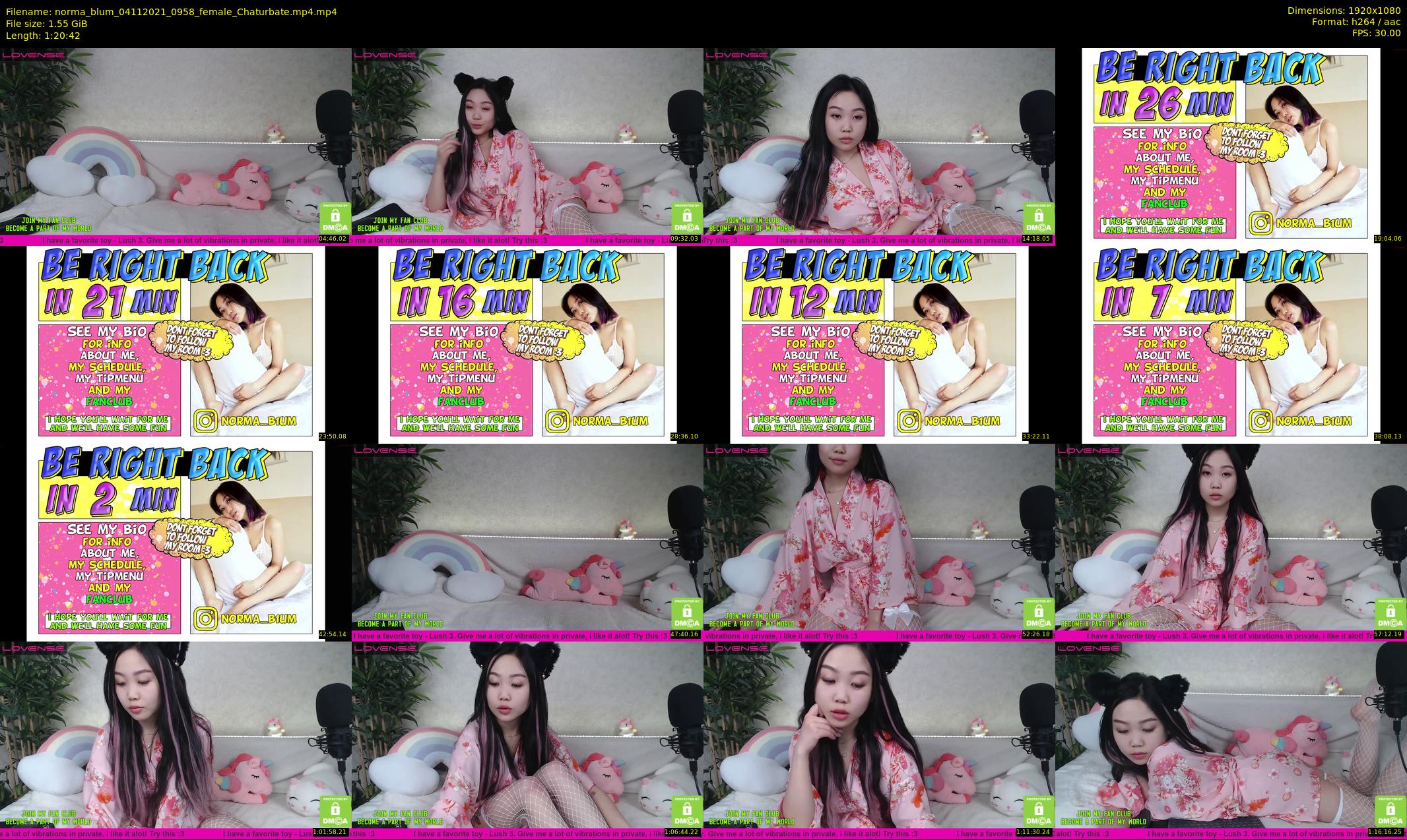norma_blum — 81 minute Chaturbate female cam show recording, 1080p, Nov 4, 2021