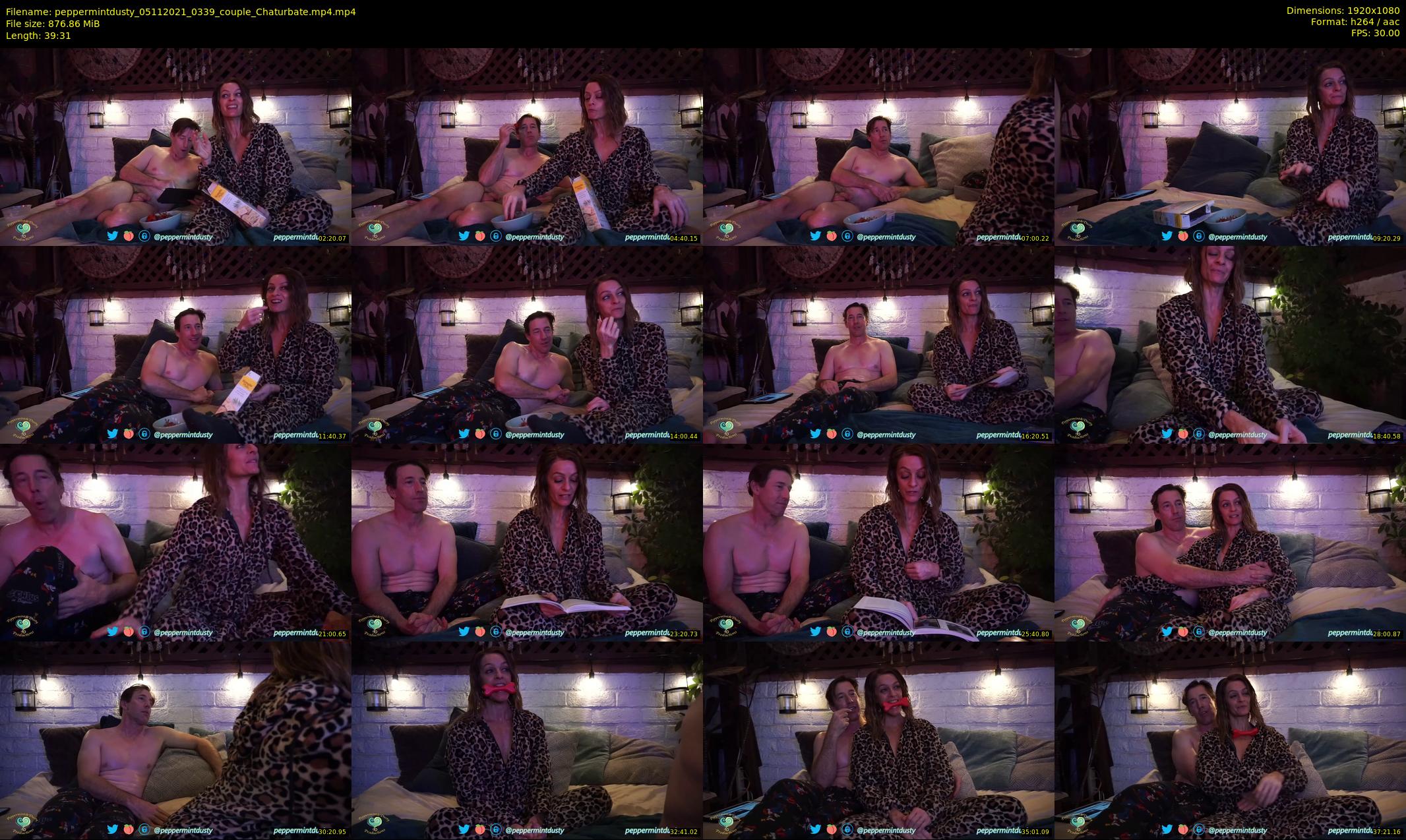 peppermintdusty — 40 minute Chaturbate couple cam show recording, 1080p, Nov 5, 2021