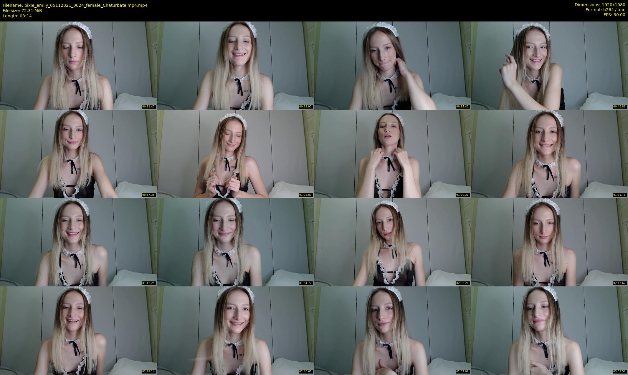 pixie_emily — 4 minute Chaturbate female cam show recording, 1080p, Nov 5, 2021