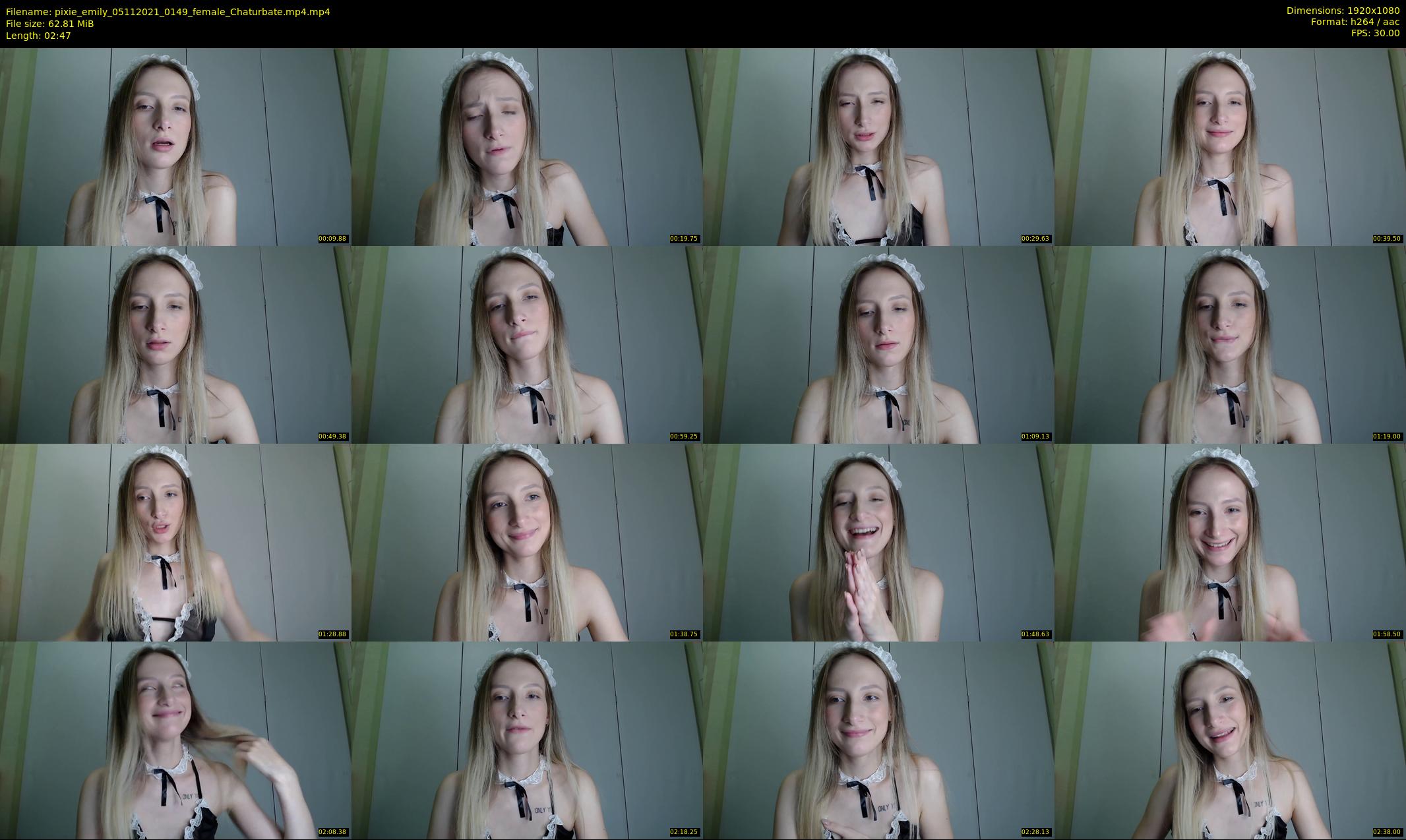 pixie_emily — 3 minute Chaturbate female cam show recording, 1080p, Nov 5, 2021