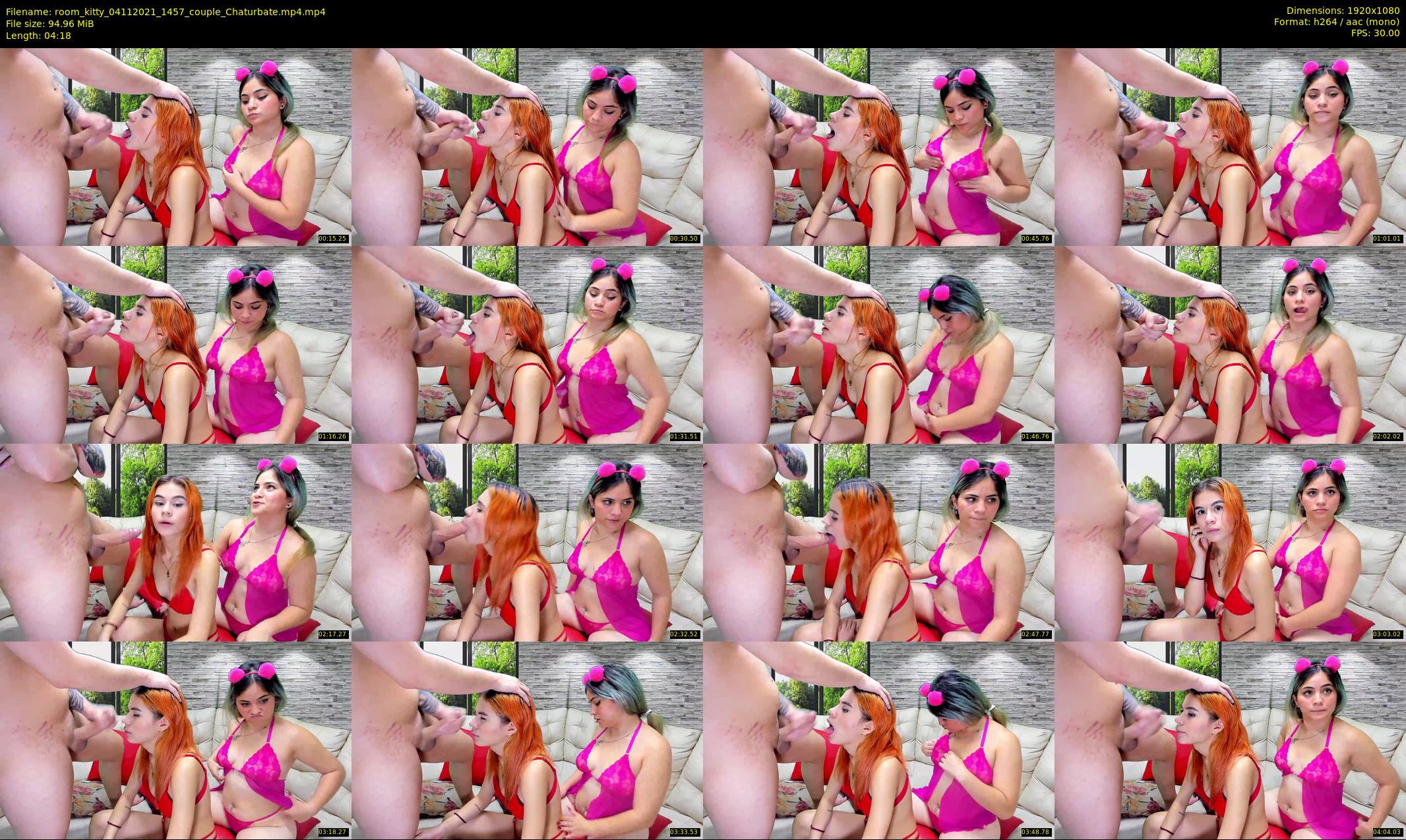 room_kitty — 5 minute Chaturbate couple cam show recording, 1080p, Nov 4, 2021