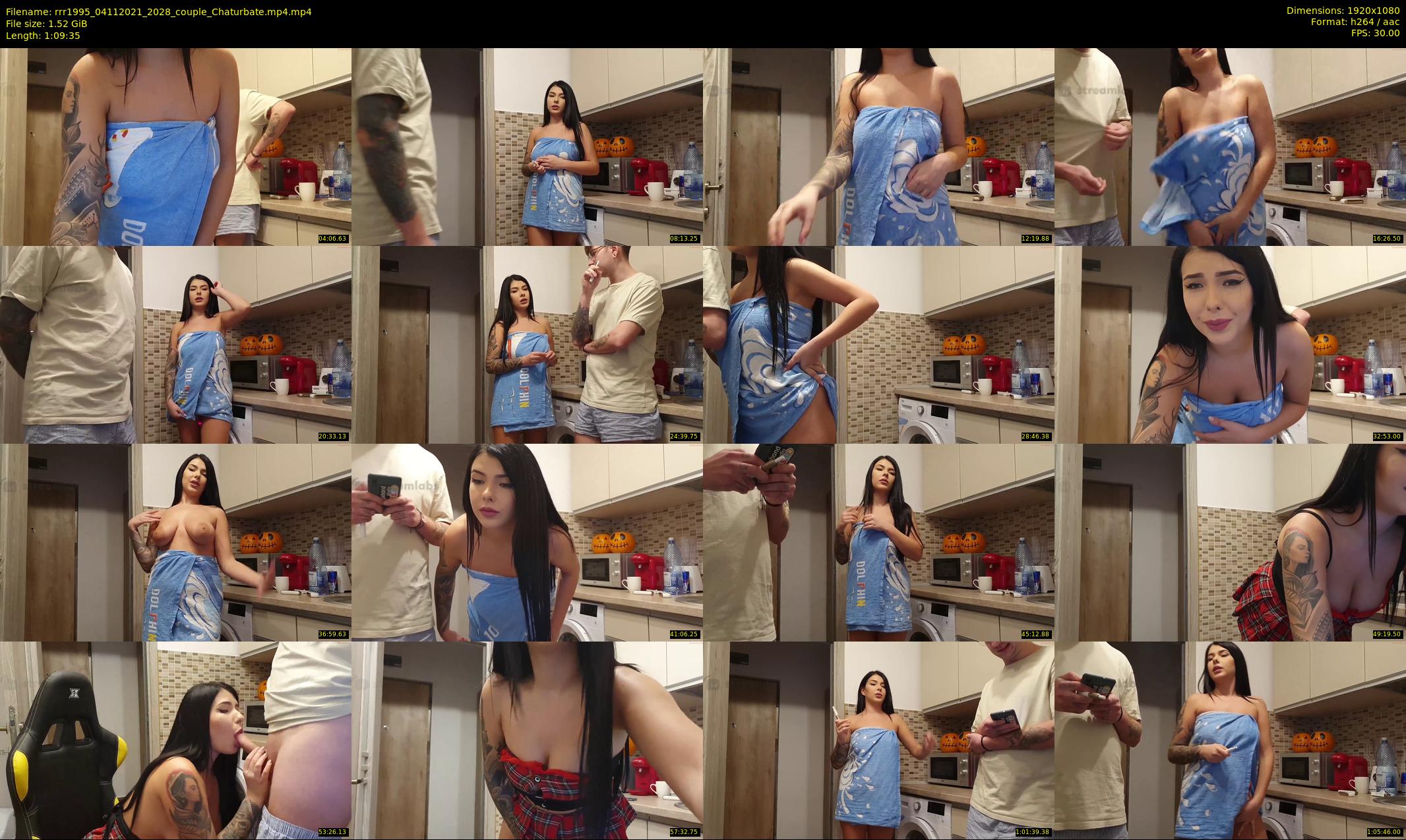 rrr1995 — 70 minute Chaturbate couple cam show recording, 1080p, Nov 4, 2021