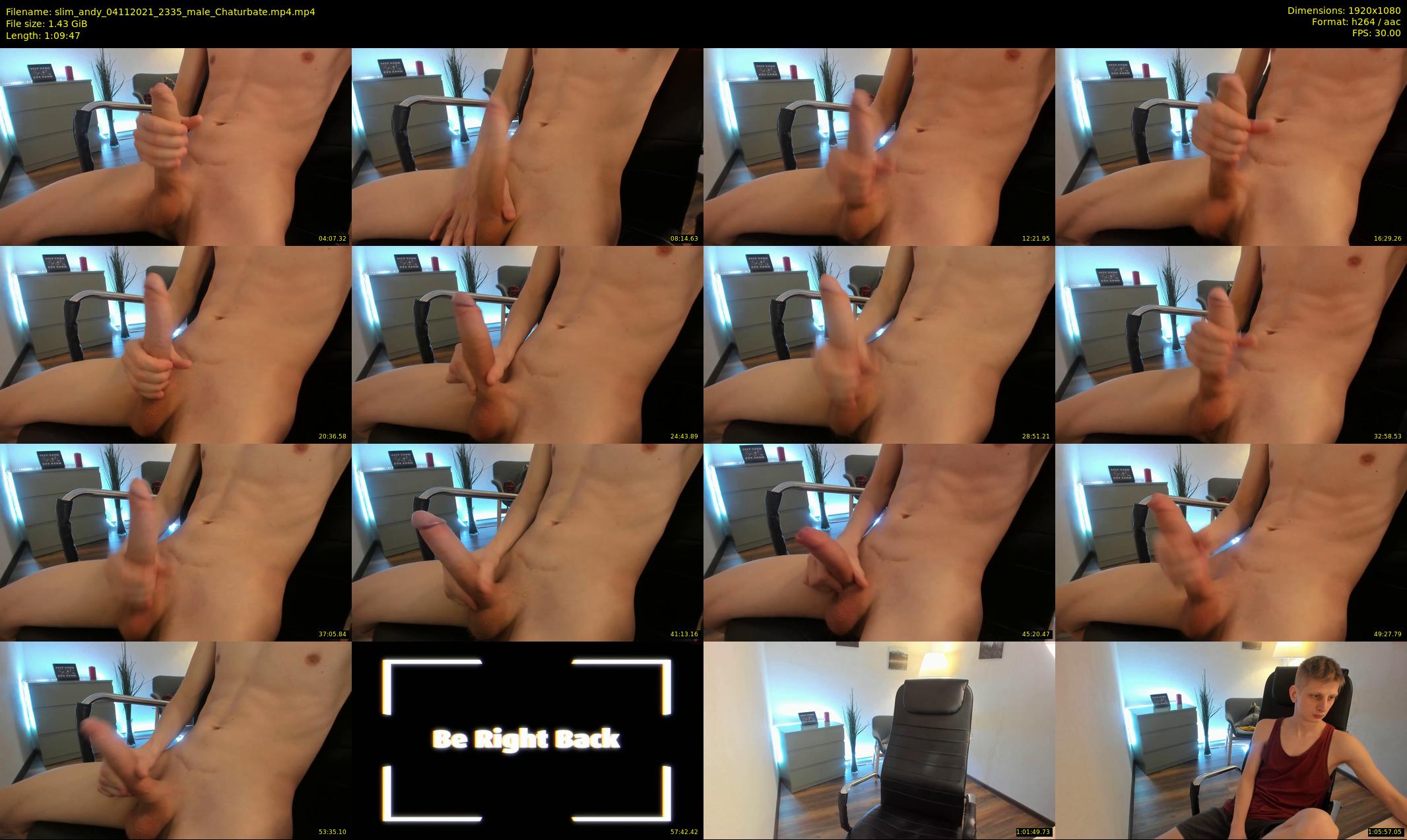 slim_andy — 70 minute Chaturbate male cam show recording, 1080p, Nov 4, 2021